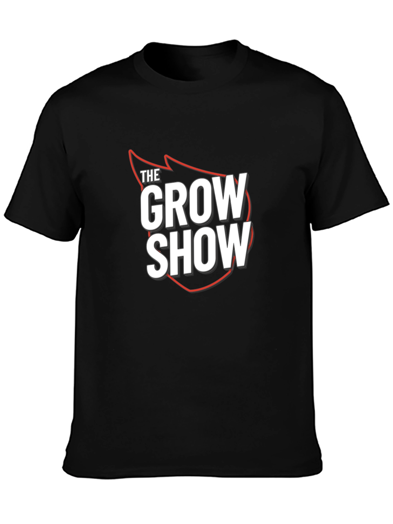 The Grow Show Black T-Shirt
