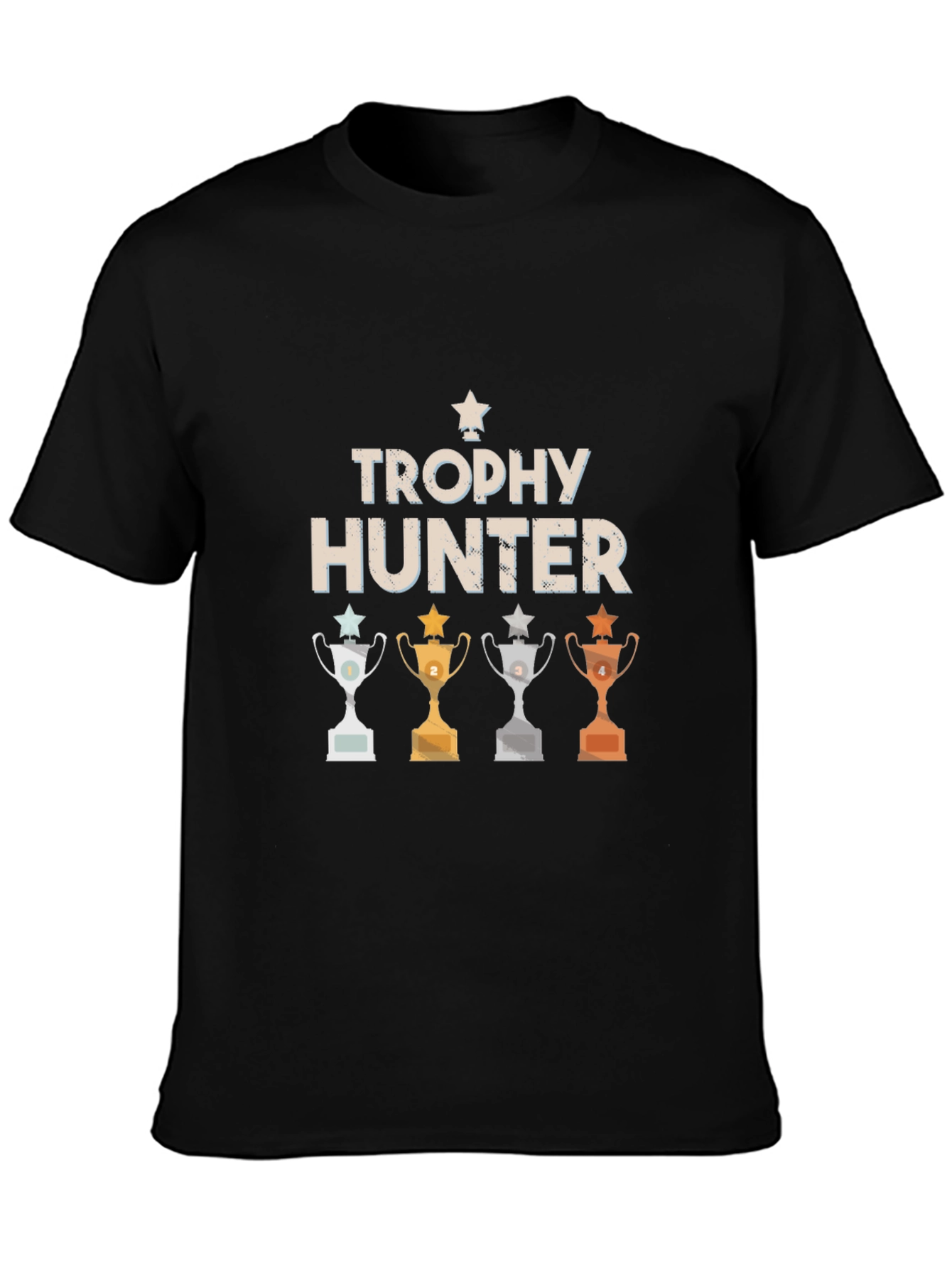 Trophy Hunter Graphic Tee - Mens Black T-Shirt