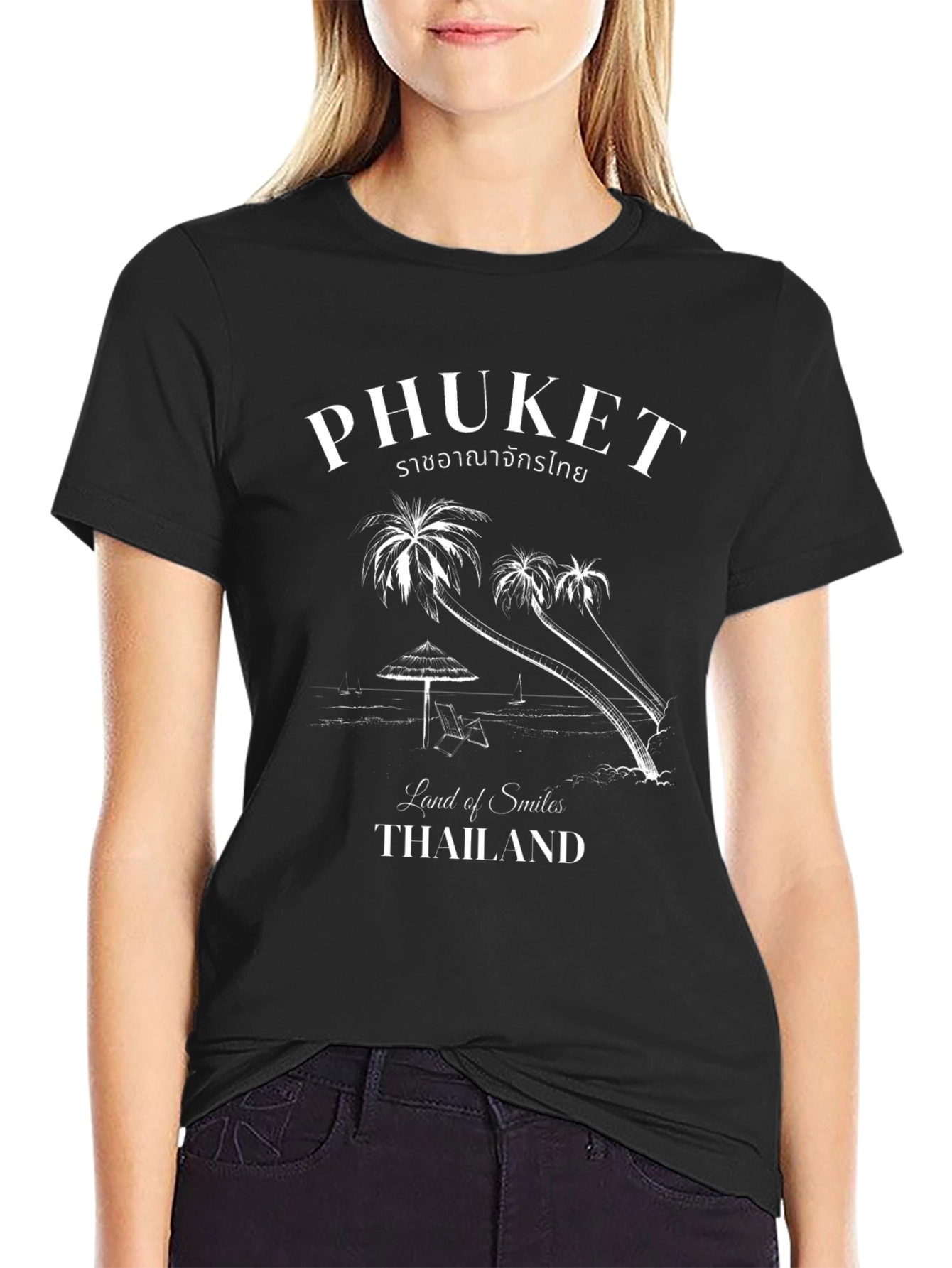 Phuket Thailand Graphic T-Shirt - Land of Smiles