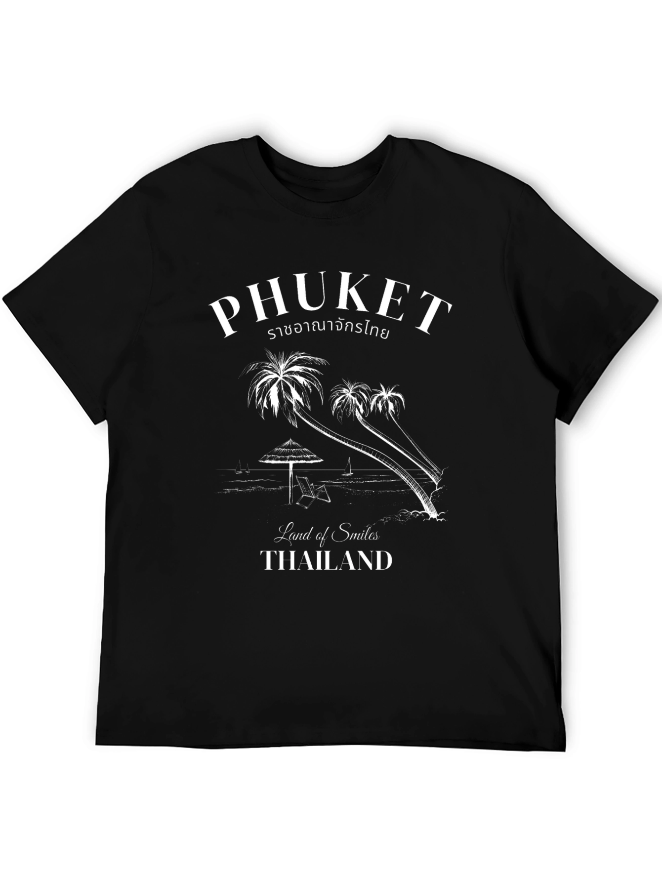Phuket Thailand Graphic T-Shirt - Land of Smiles