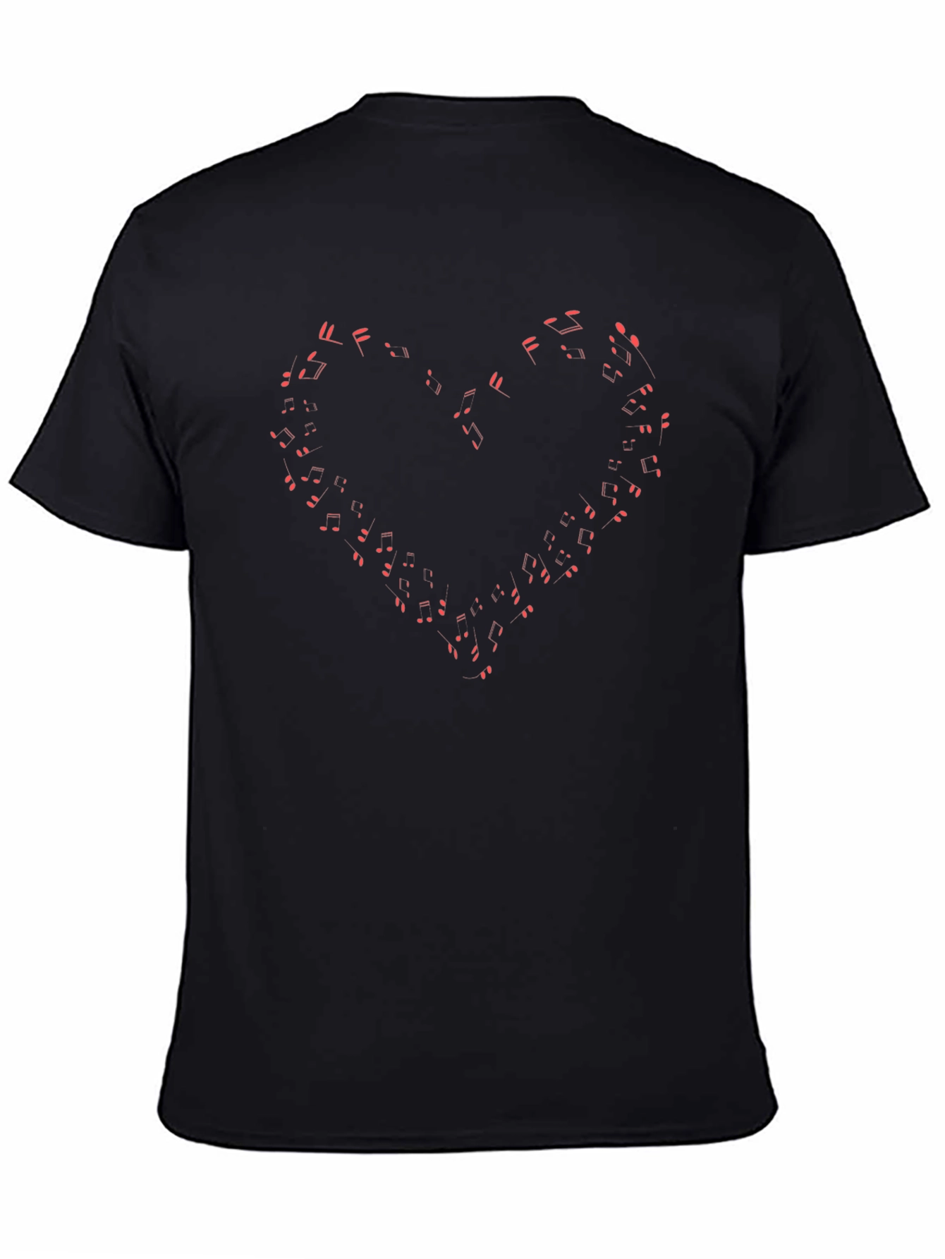 Music Note Heart T-Shirt
