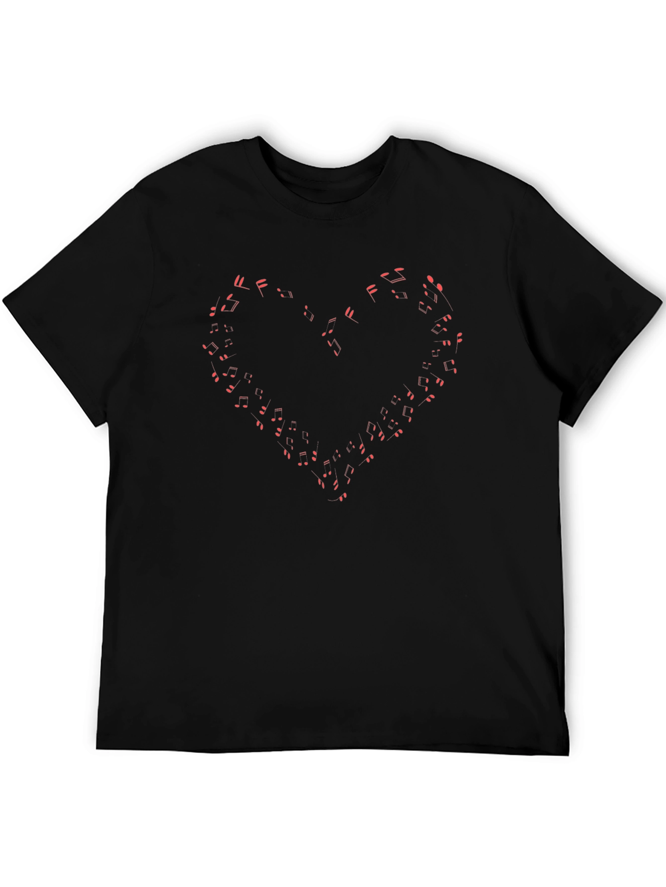 Music Note Heart T-Shirt