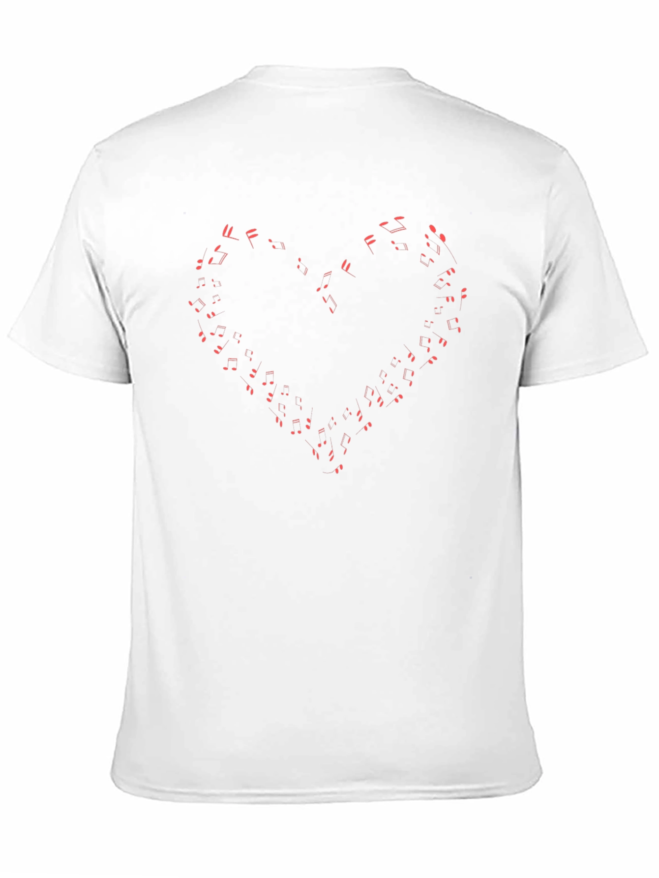 Music Note Heart T-Shirt