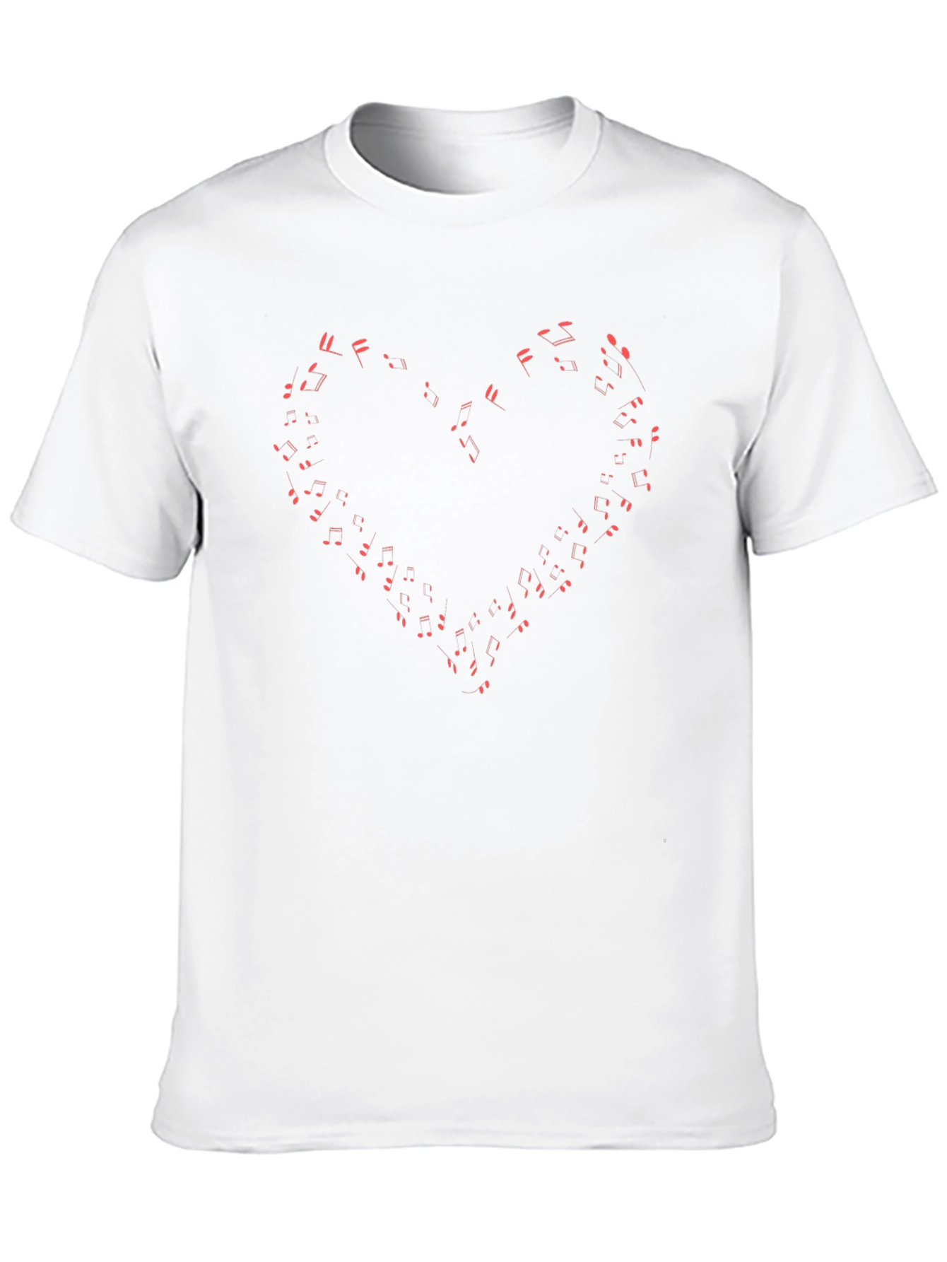 Music Note Heart T-Shirt