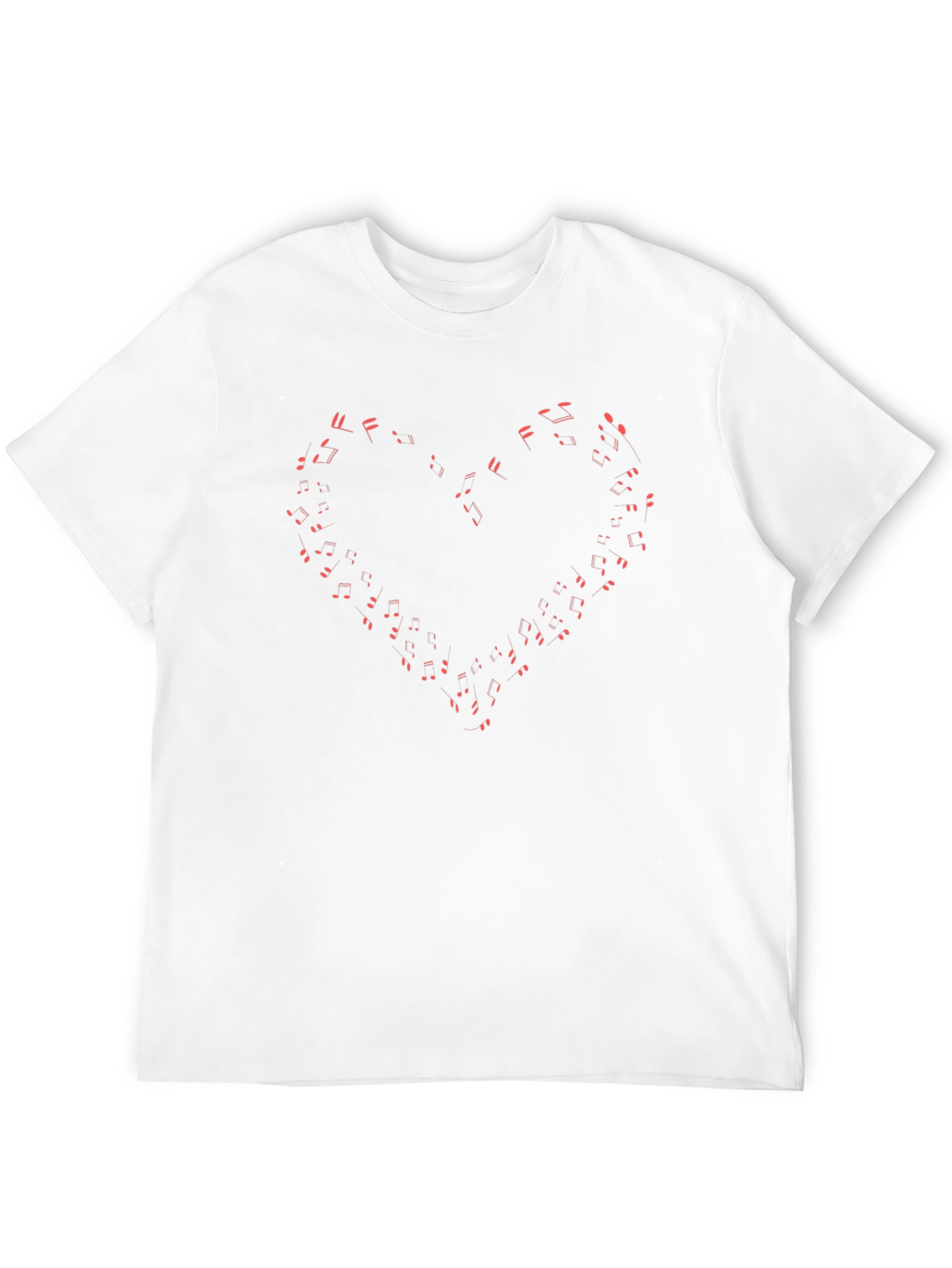 Music Note Heart T-Shirt