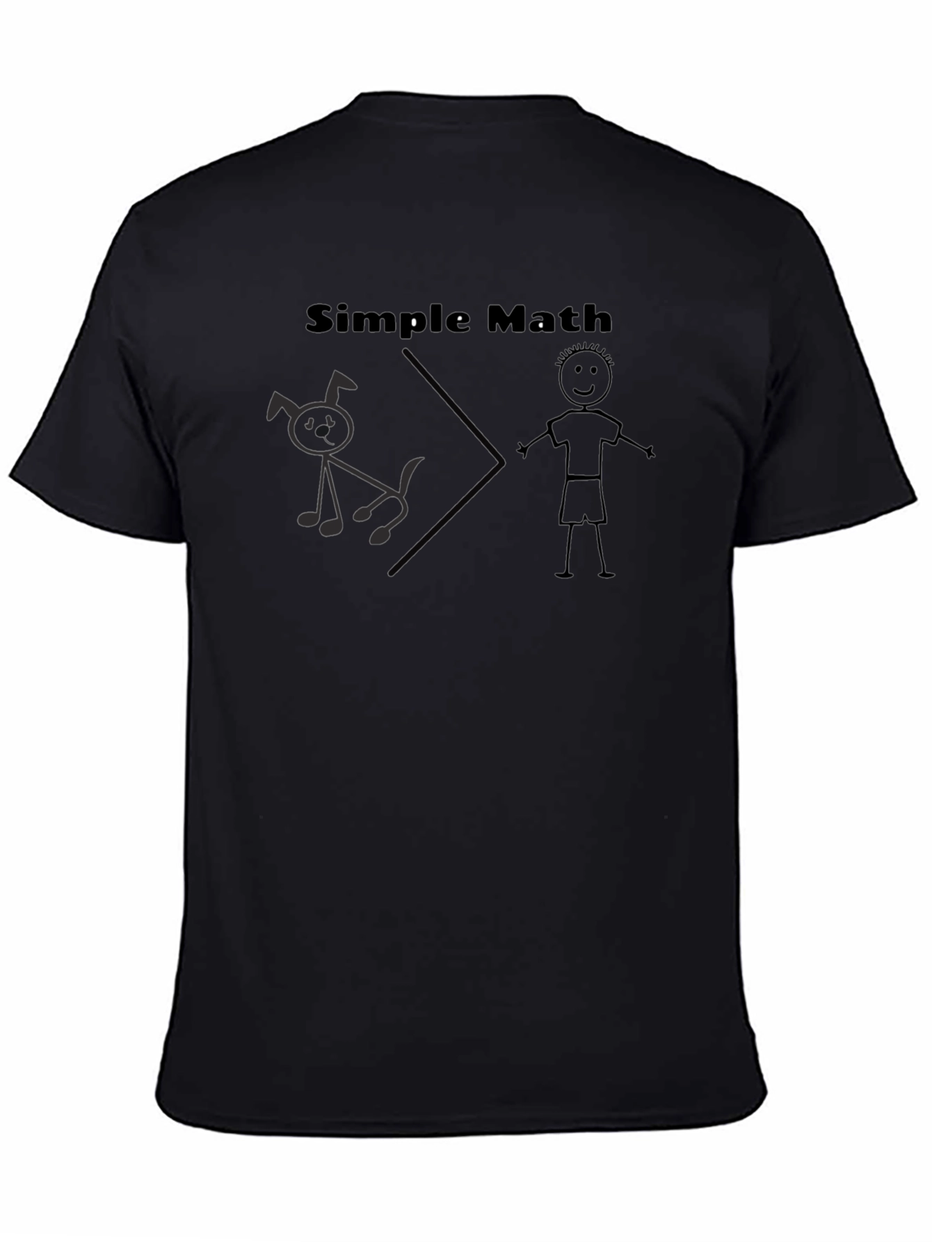 Simple Math Dog Lover T-Shirt