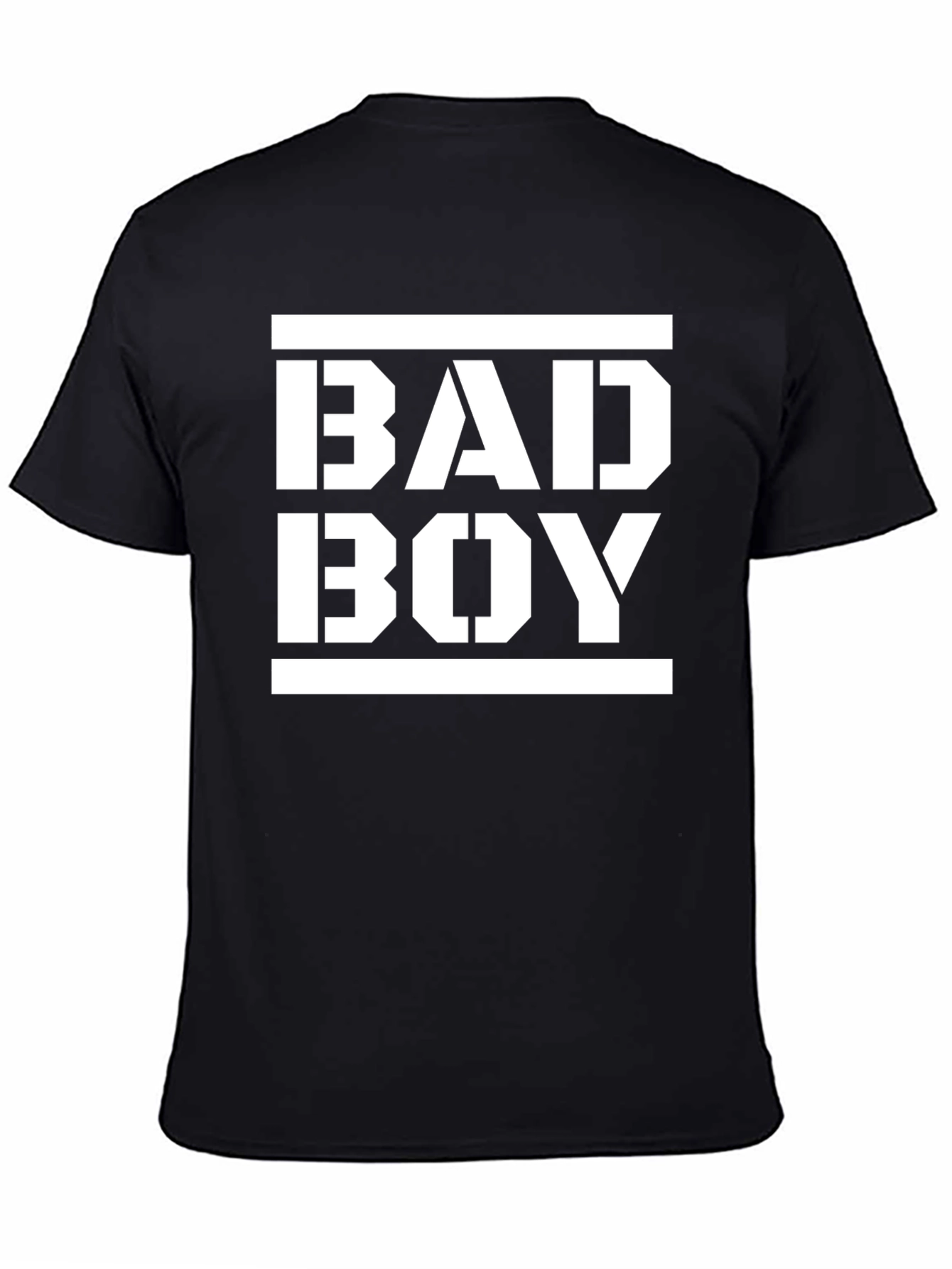 Bad Boy Graphic Tee - Black Short Sleeve