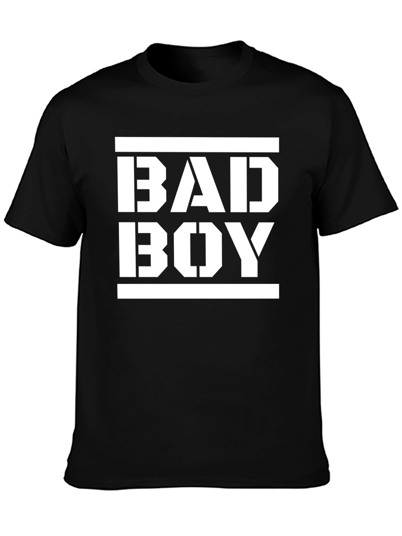 Bad Boy Graphic Tee - Black Short Sleeve