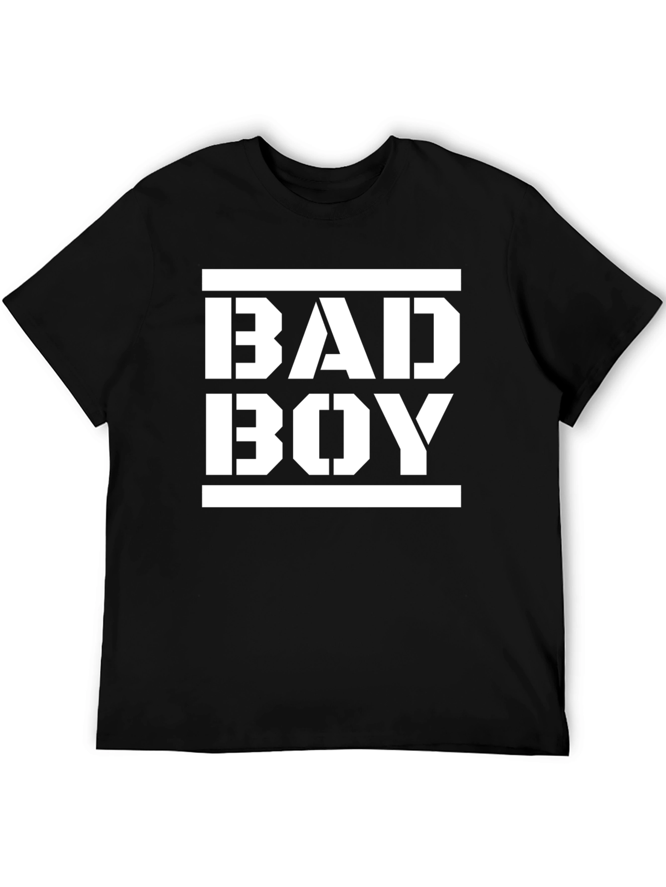 Bad Boy Graphic Tee - Black Short Sleeve