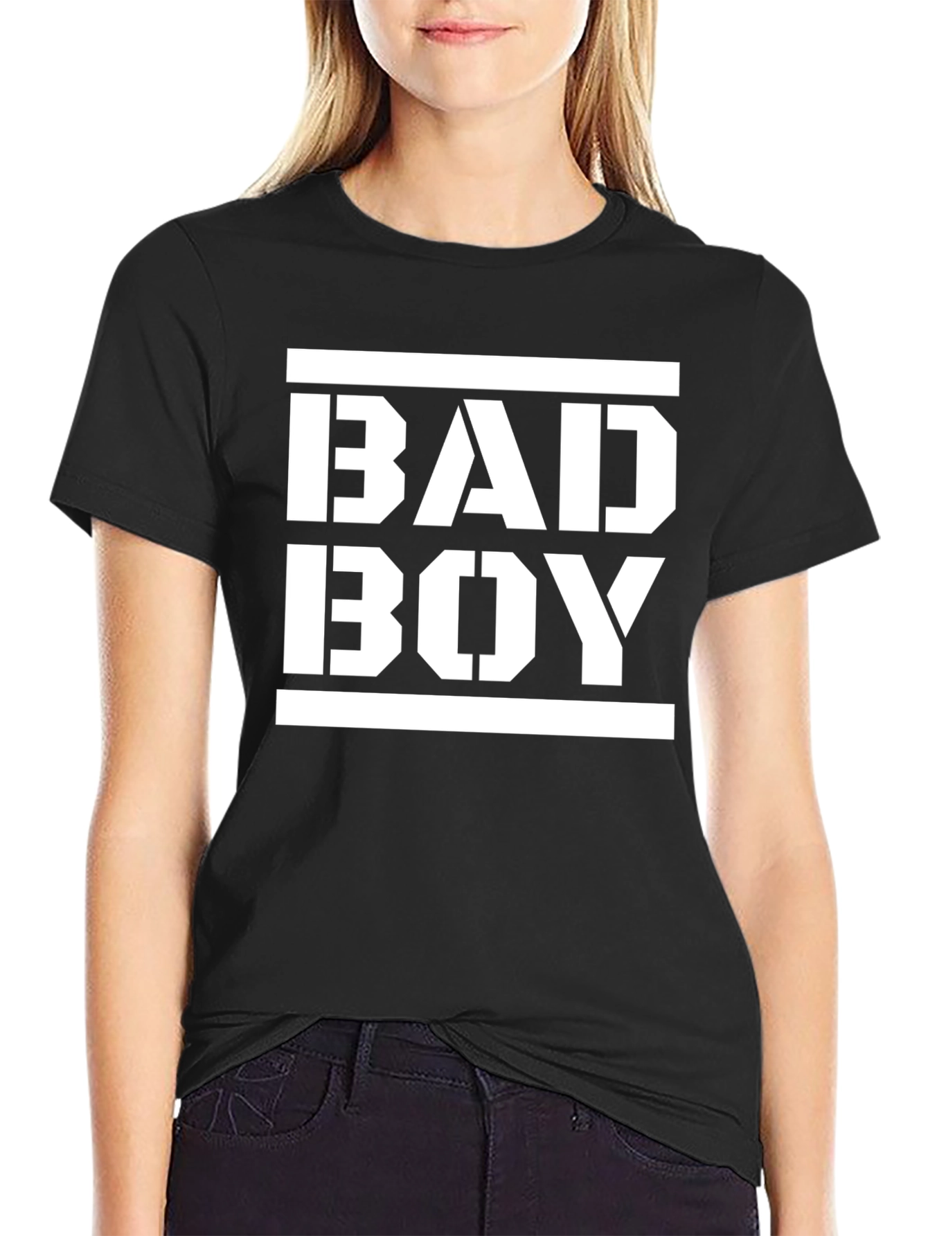 Bad Boy Graphic Tee - Black Short Sleeve