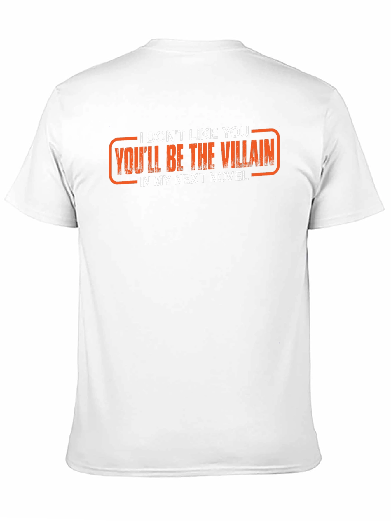 Villain Novel Graphic T-Shirt - Black