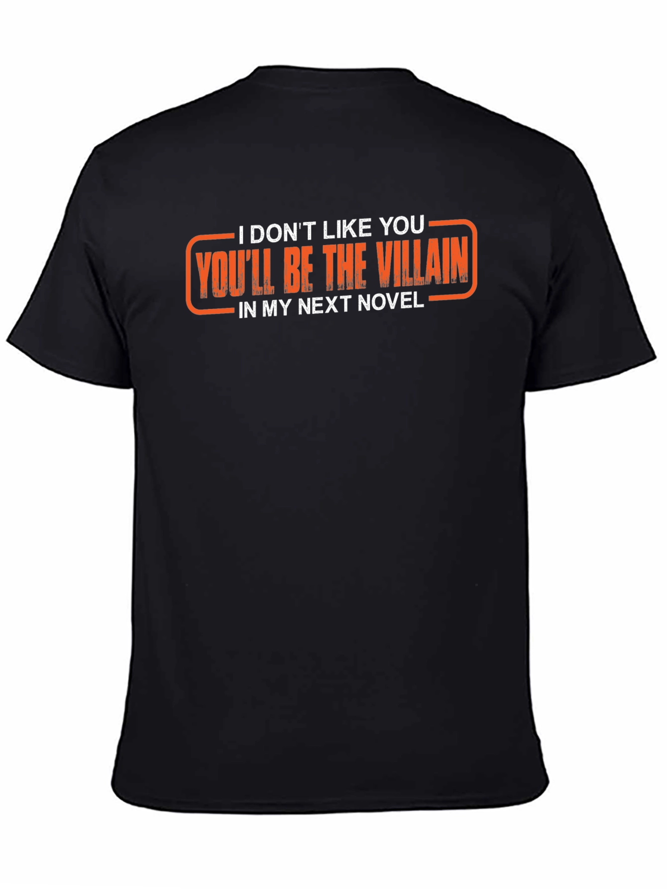 Villain Novel Graphic T-Shirt - Black