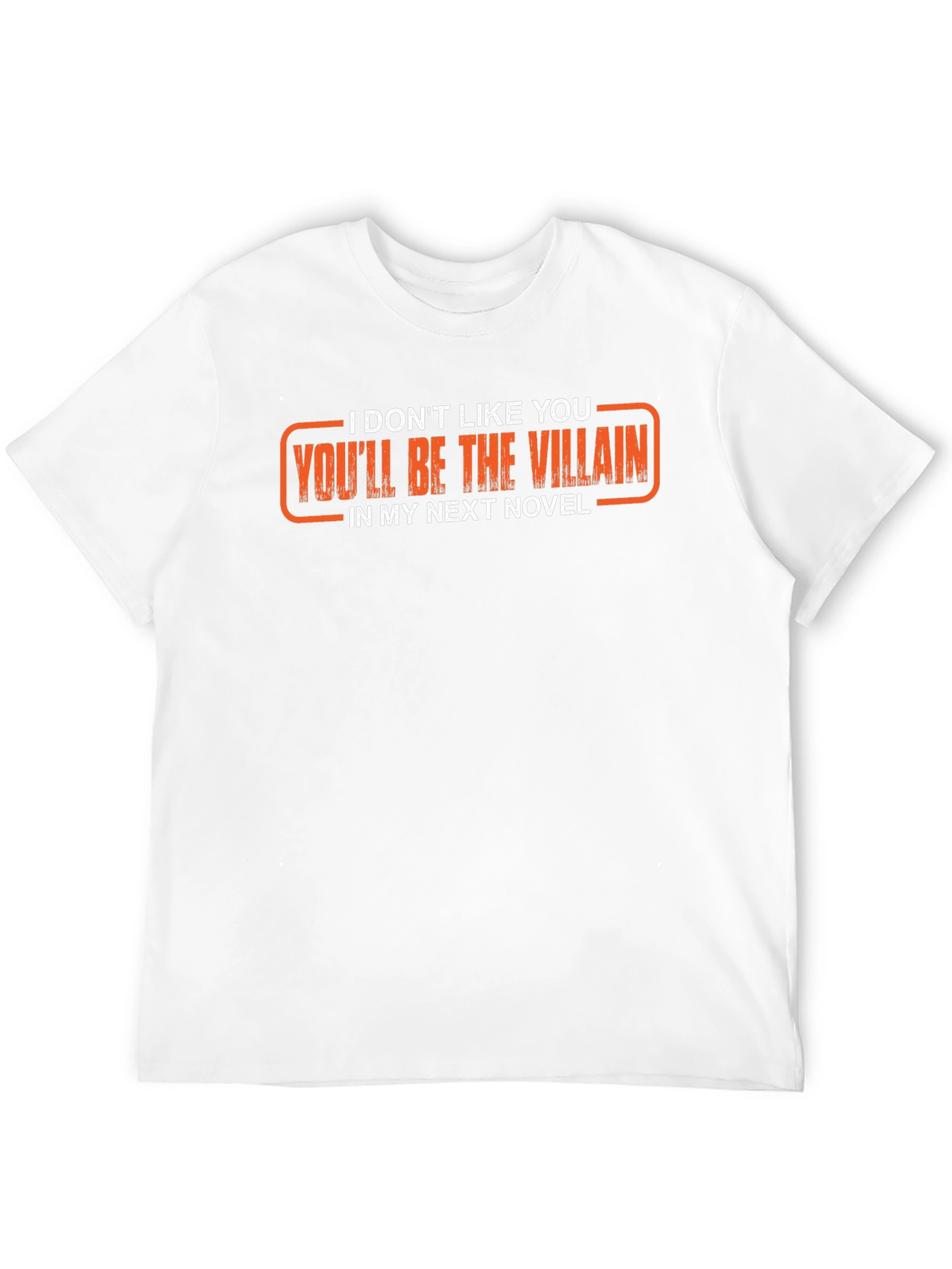 Villain Novel Graphic T-Shirt - Black