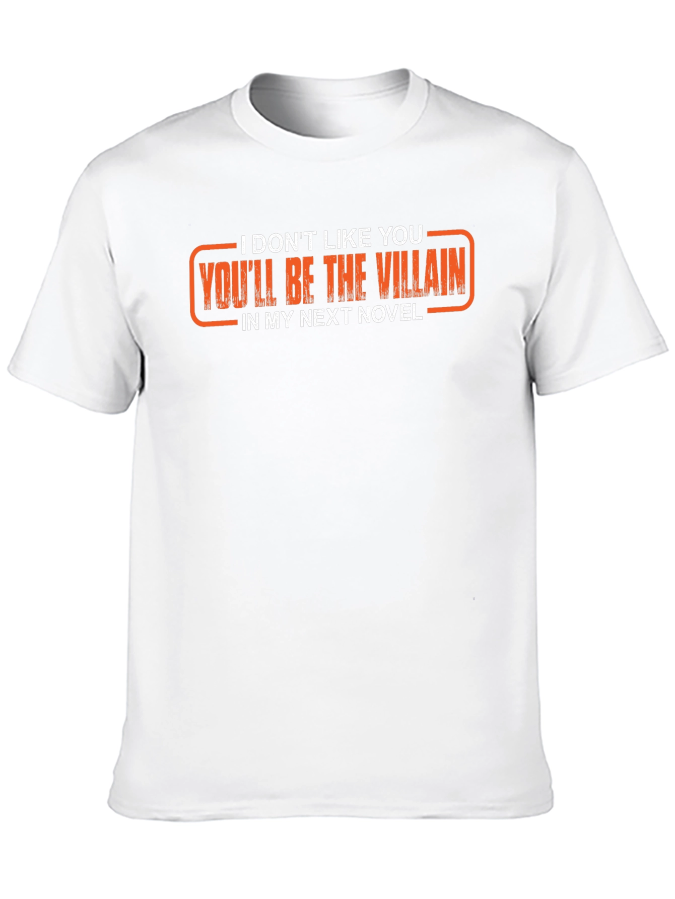 Villain Novel Graphic T-Shirt - Black