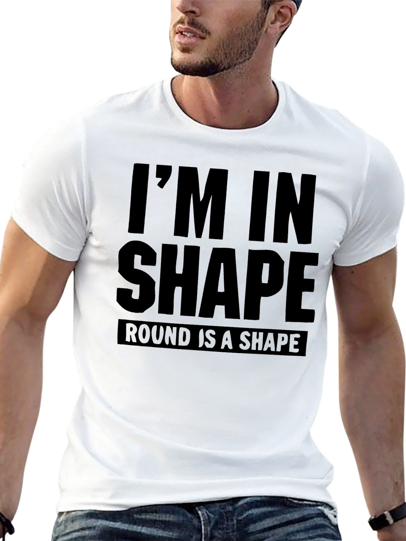 Funny Round is a Shape T-Shirt