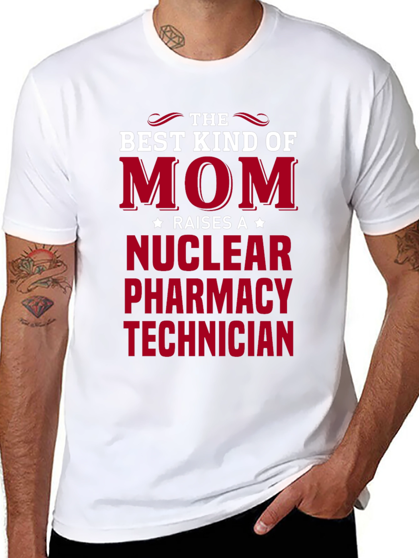 Best Kind of Mom Nuclear Pharmacy Technician T-Shirt