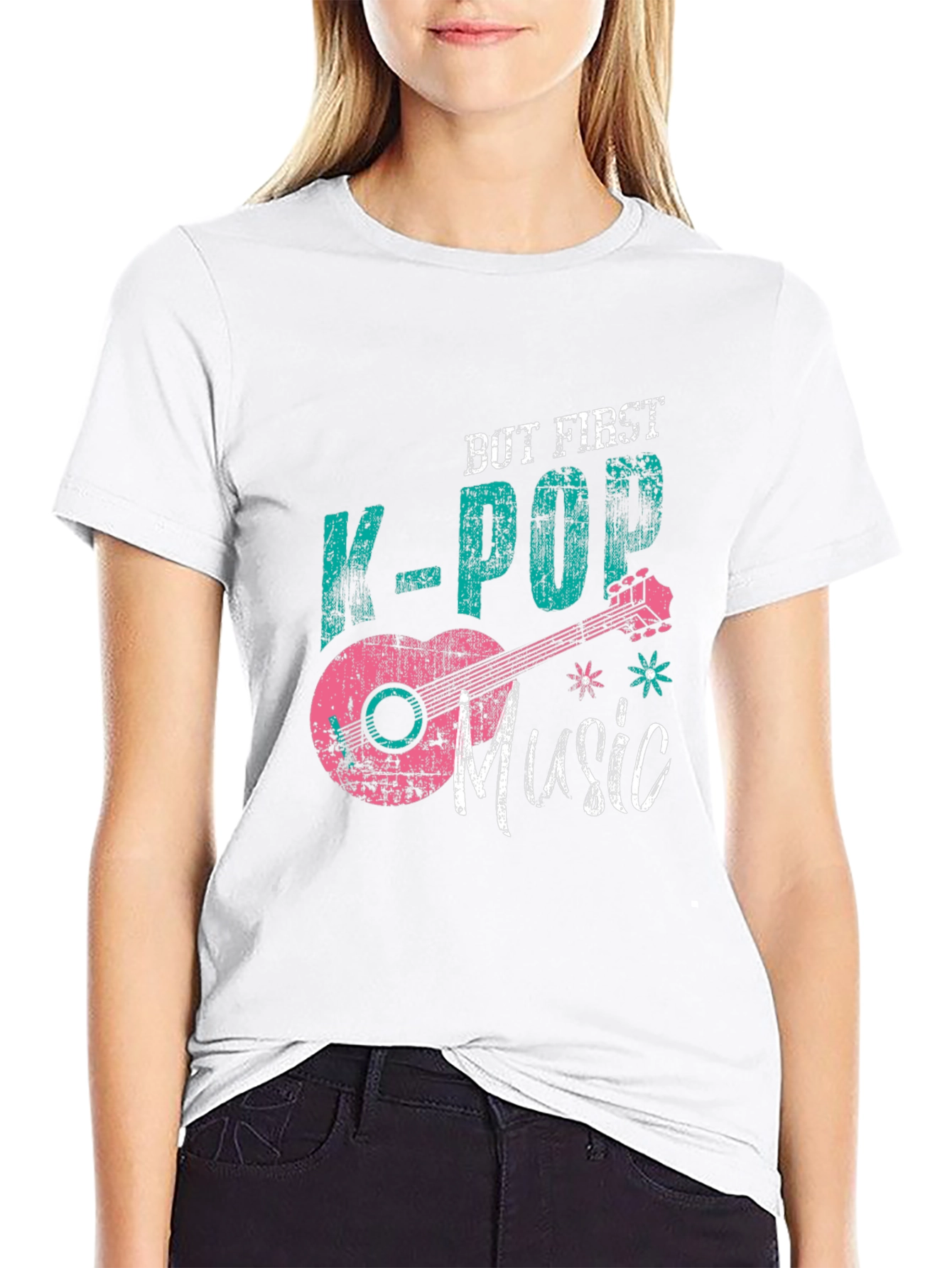 K-Pop Music Graphic T-Shirt