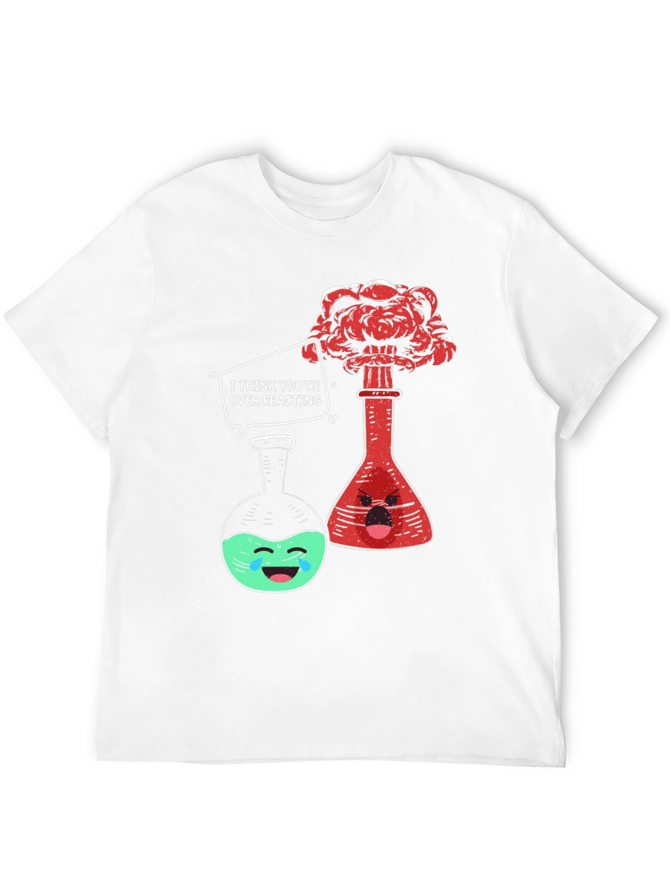 Funny Chemistry T-Shirt: Over Reacting Tee