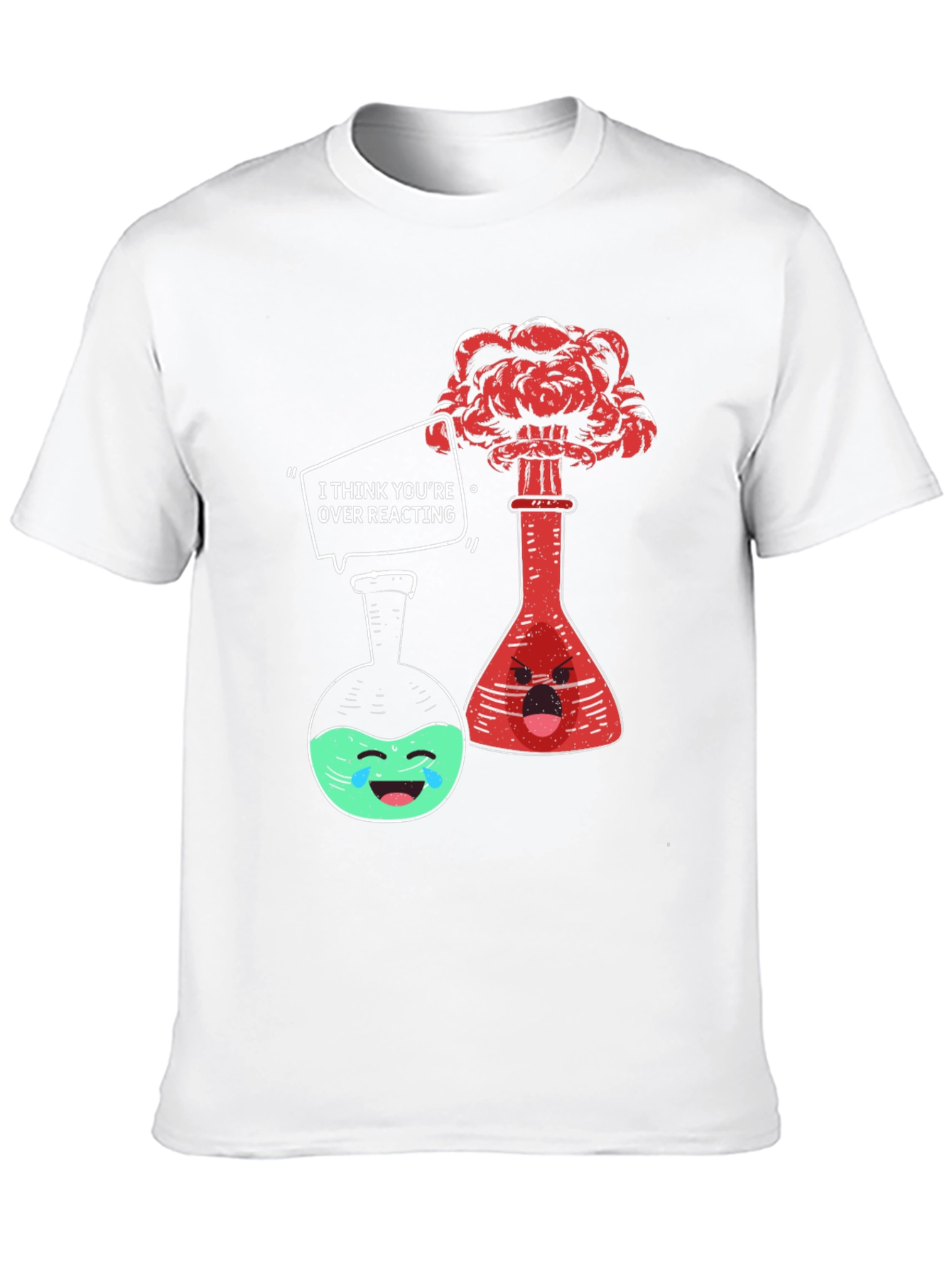 Funny Chemistry T-Shirt: Over Reacting Tee