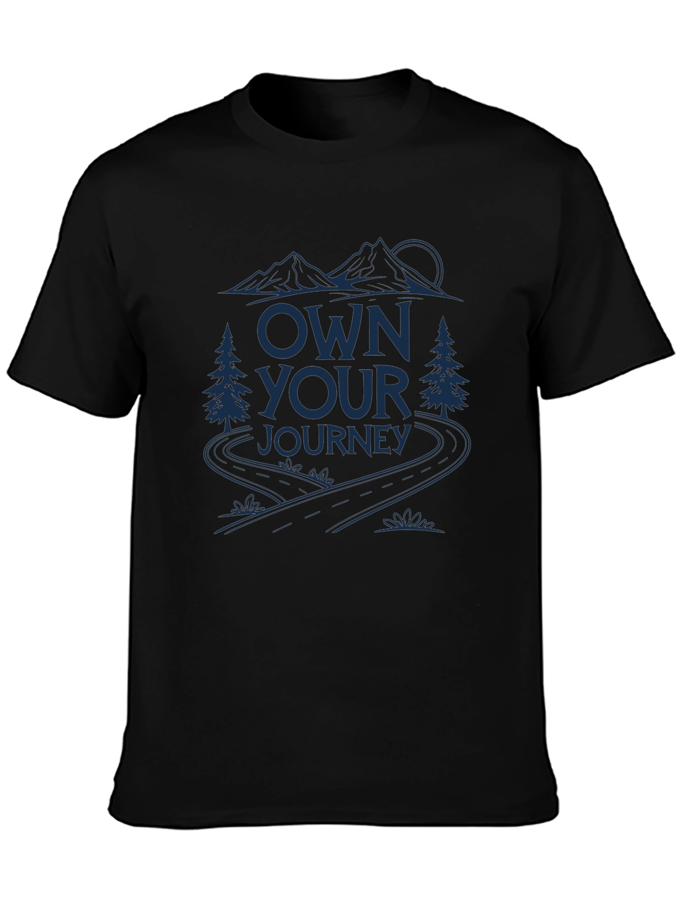 Own Your Journey Graphic Tee - Black