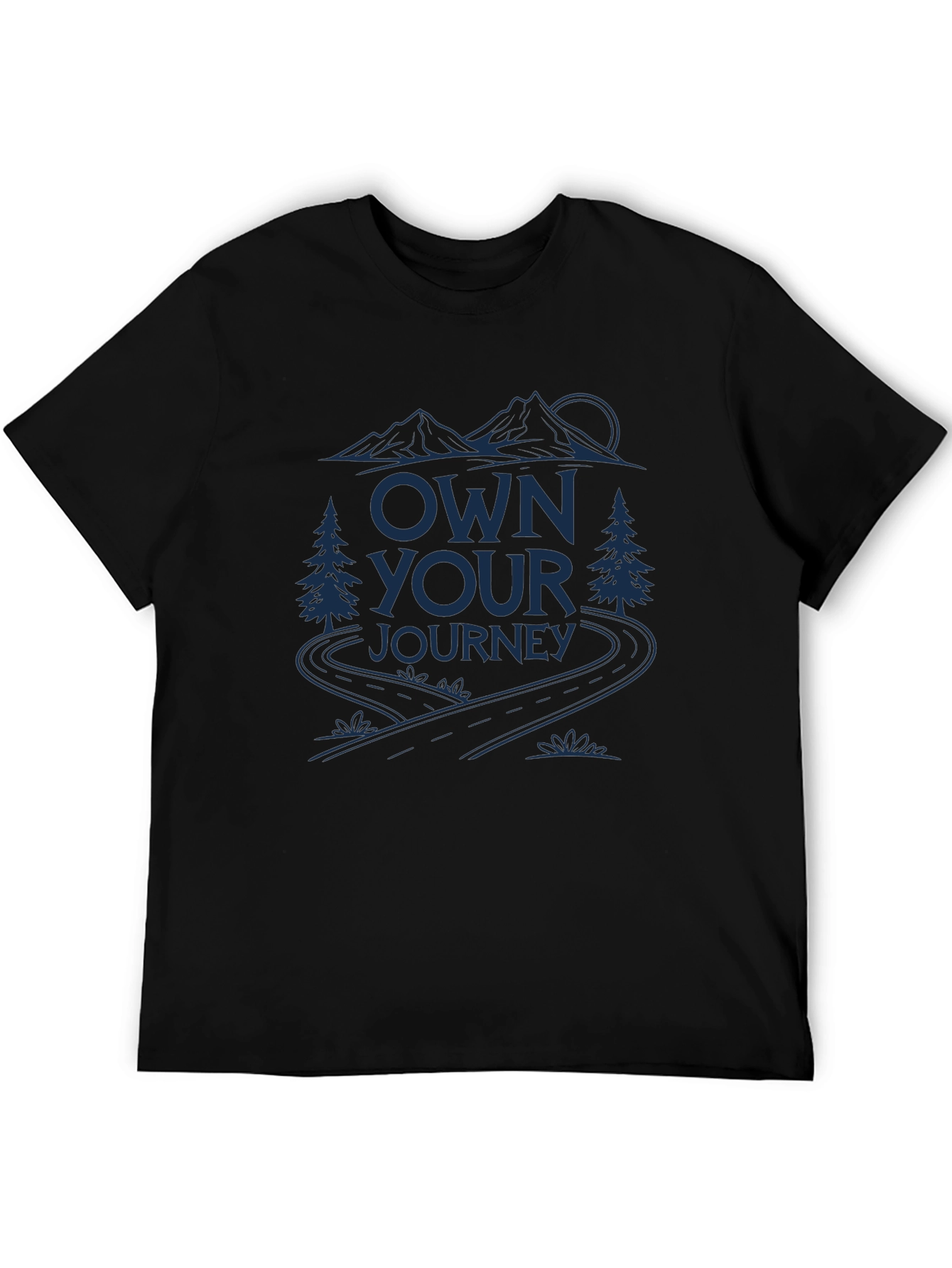Own Your Journey Graphic Tee - Black