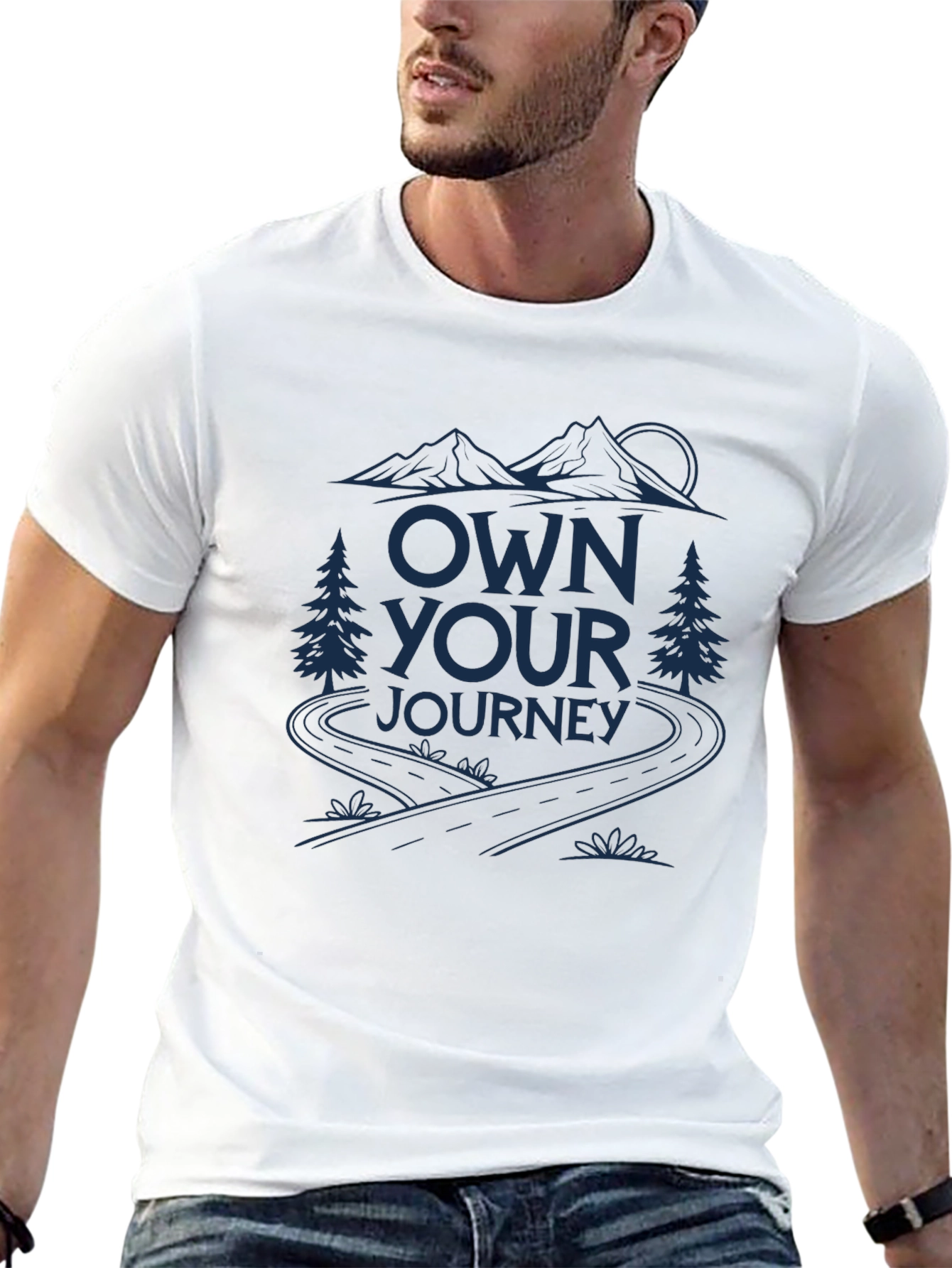 Own Your Journey Graphic Tee - Black