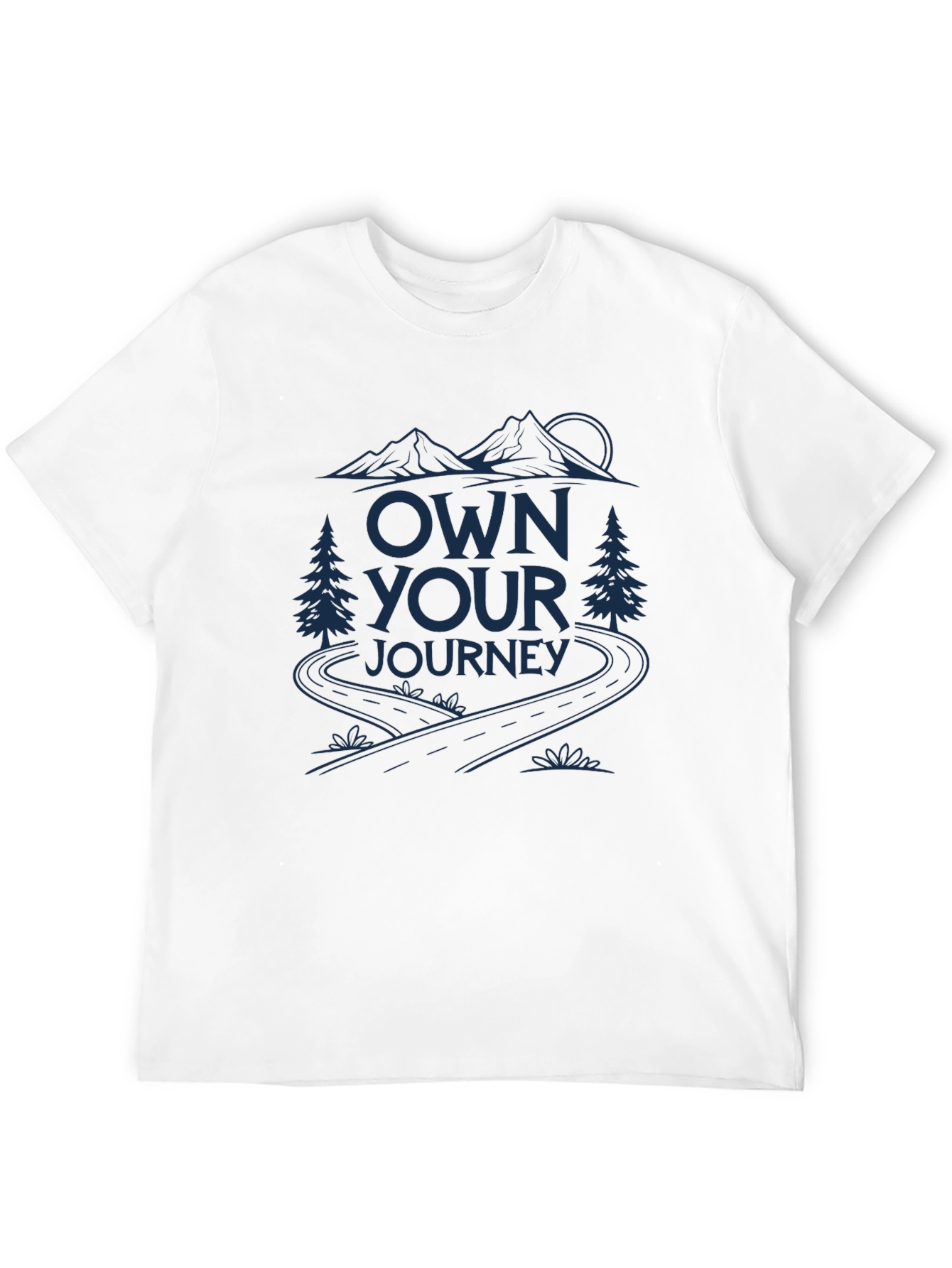 Own Your Journey Graphic Tee - Black