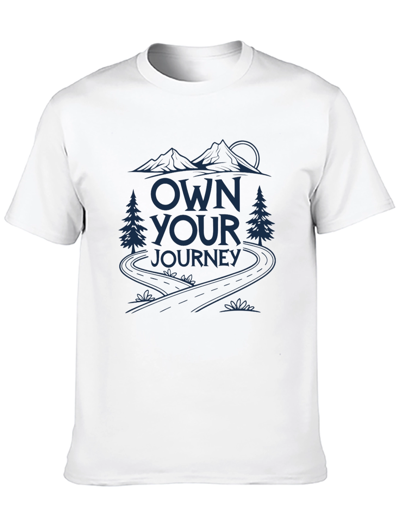 Own Your Journey Graphic Tee - Black