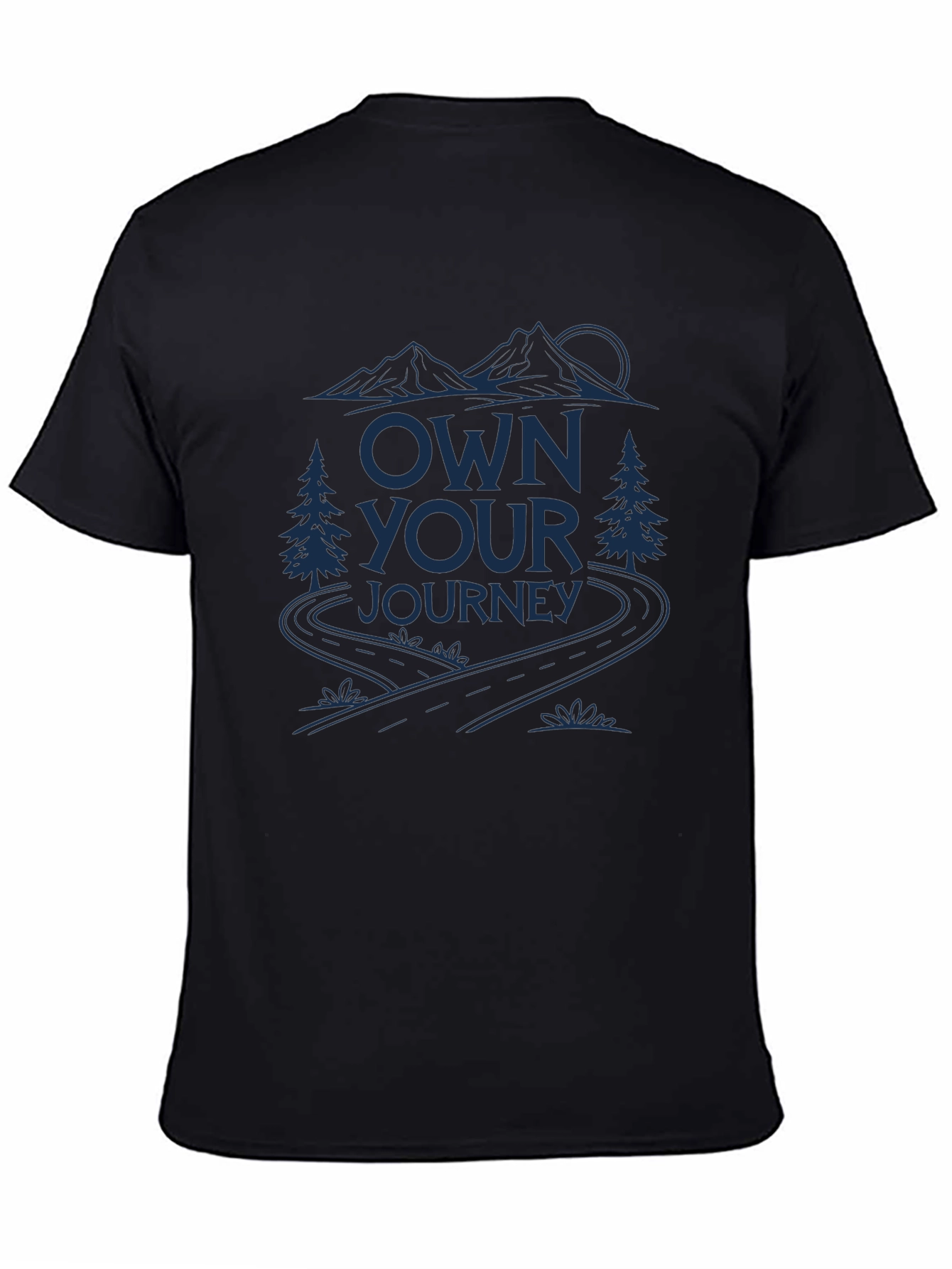 Own Your Journey Graphic Tee - Black