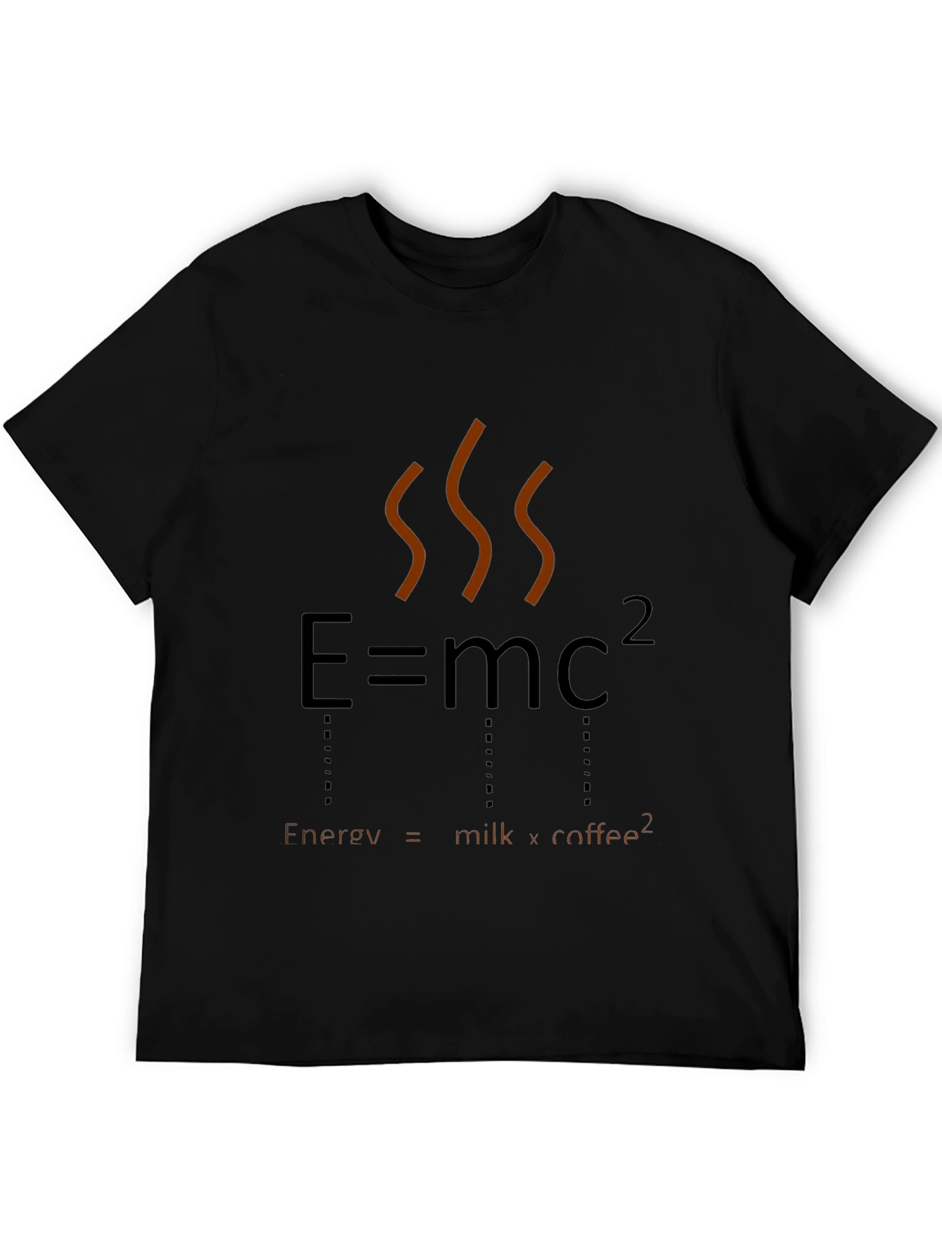 E=mc2 Funny Coffee Lover T-Shirt