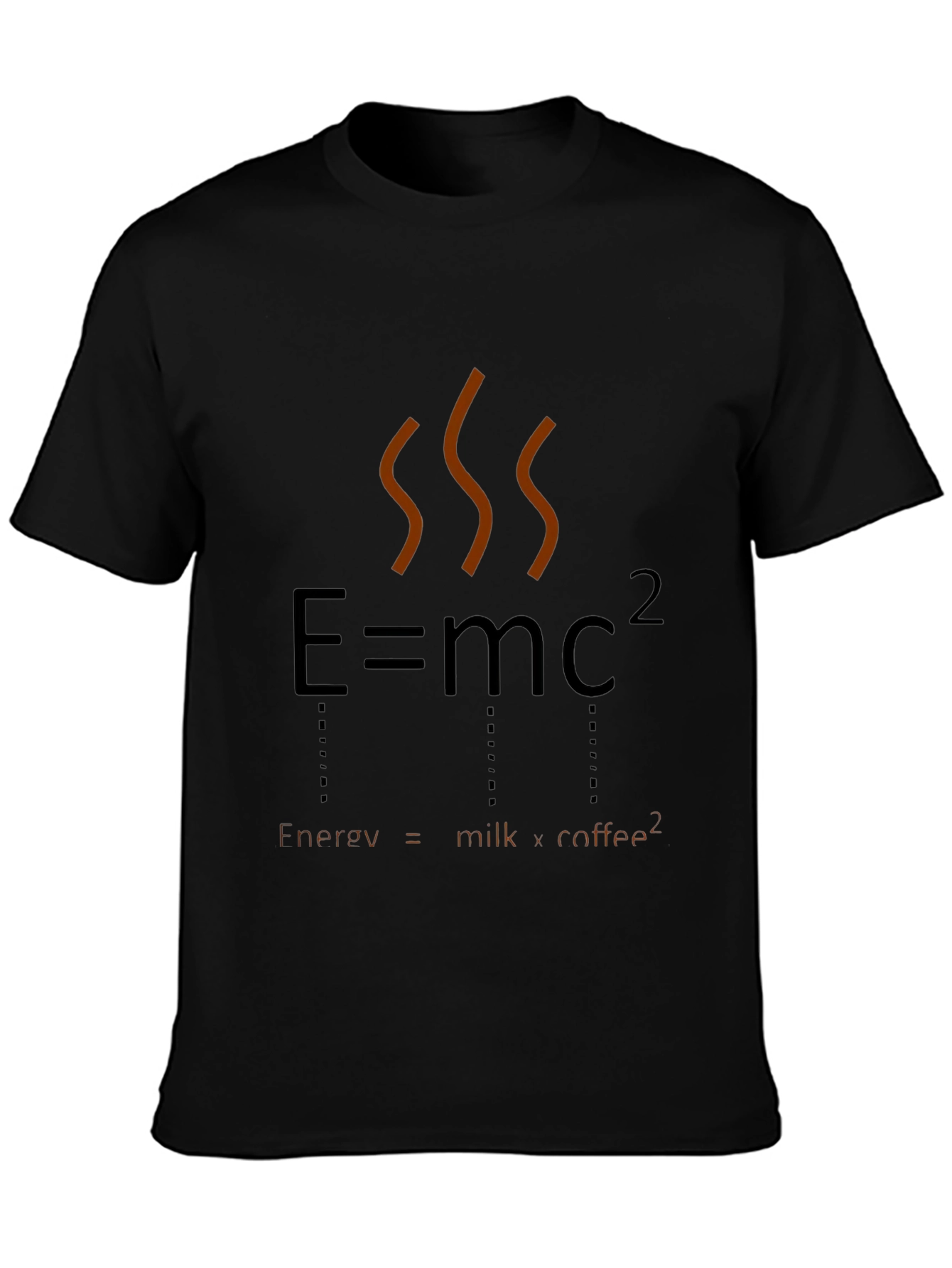 E=mc2 Funny Coffee Lover T-Shirt