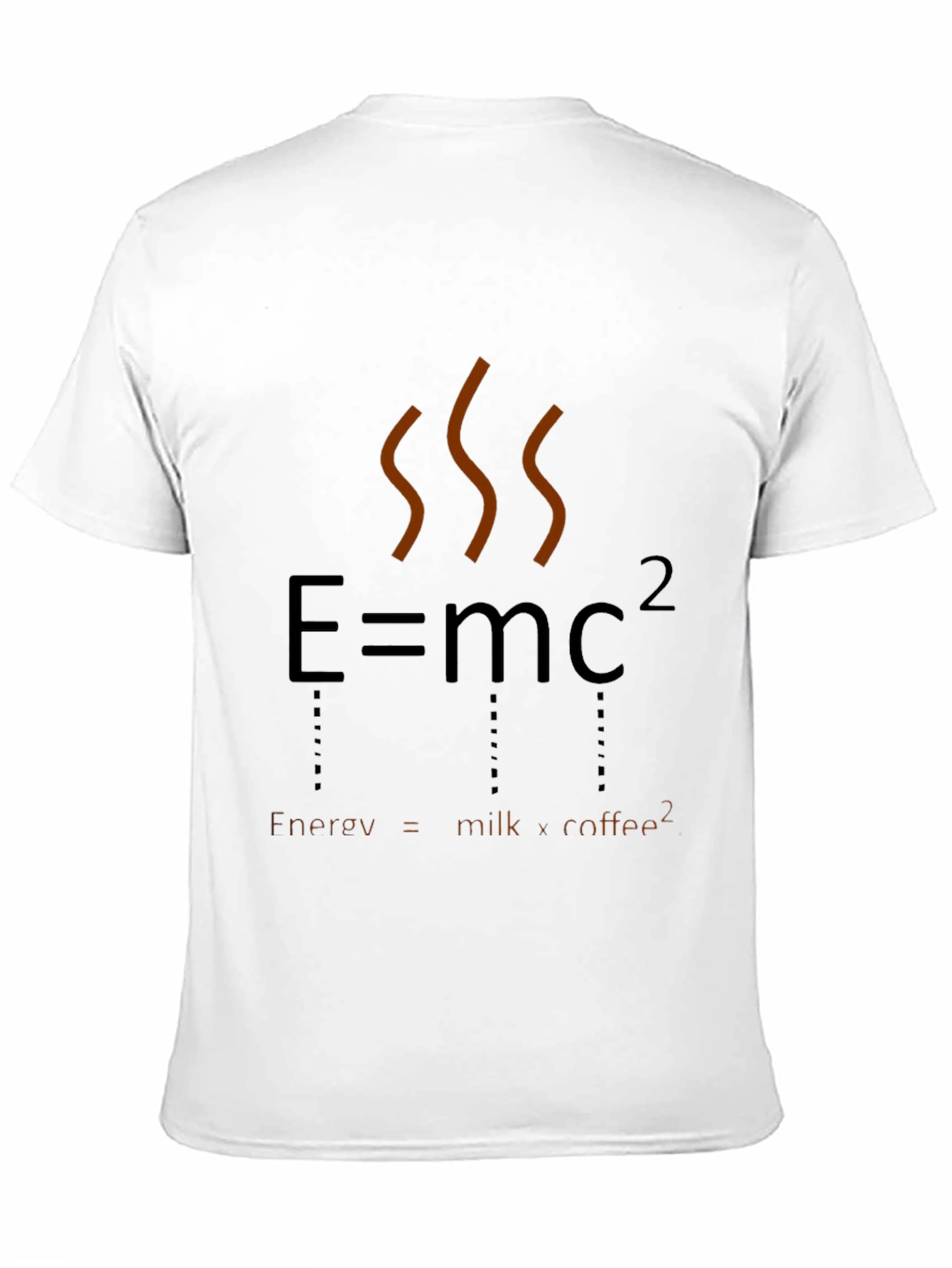 E=mc2 Funny Coffee Lover T-Shirt