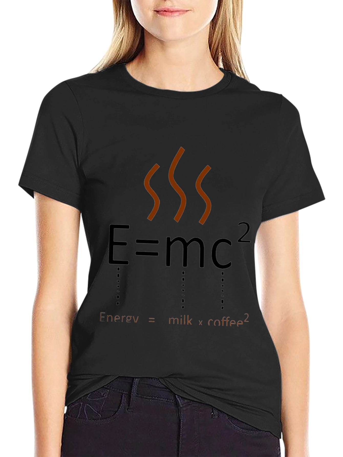 E=mc2 Funny Coffee Lover T-Shirt