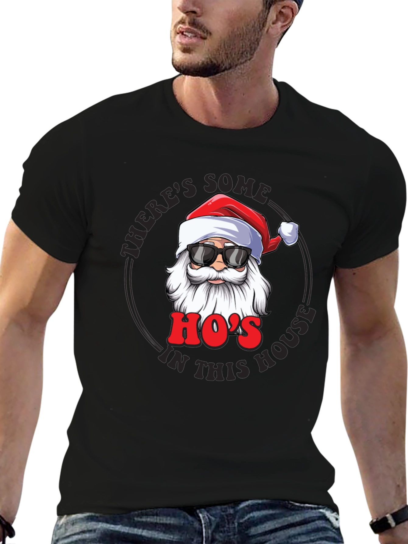 Theres Some Hos in This House Graphic Tee