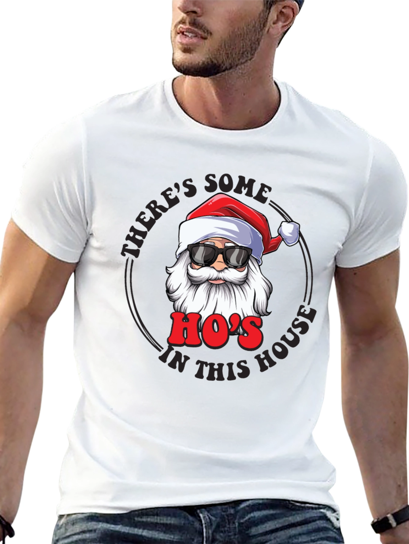 Theres Some Hos in This House Graphic Tee