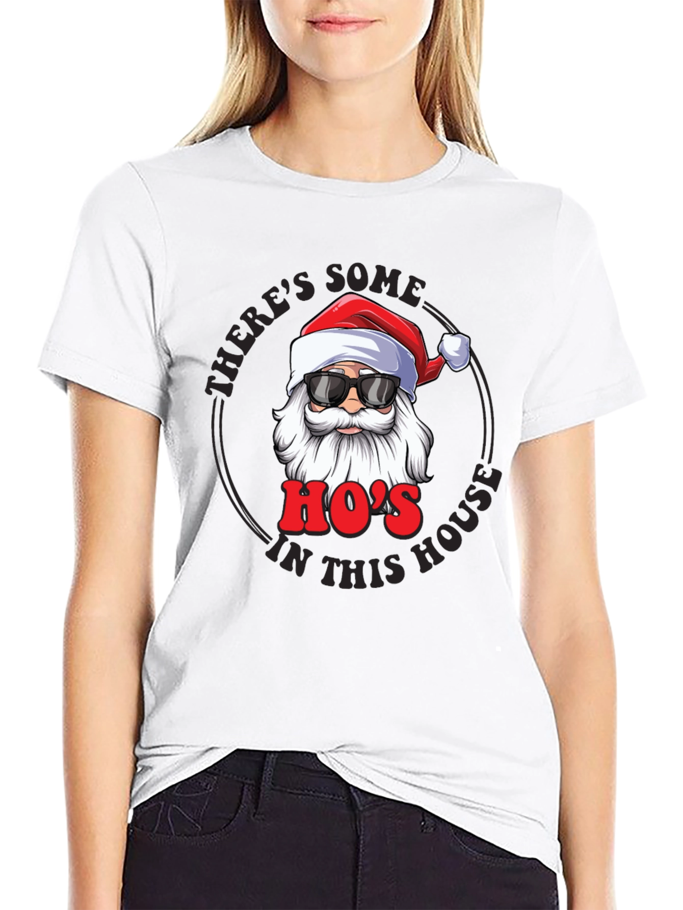 Theres Some Hos in This House Graphic Tee