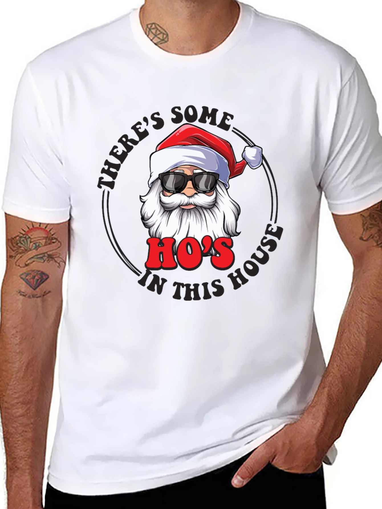 Theres Some Hos in This House Graphic Tee