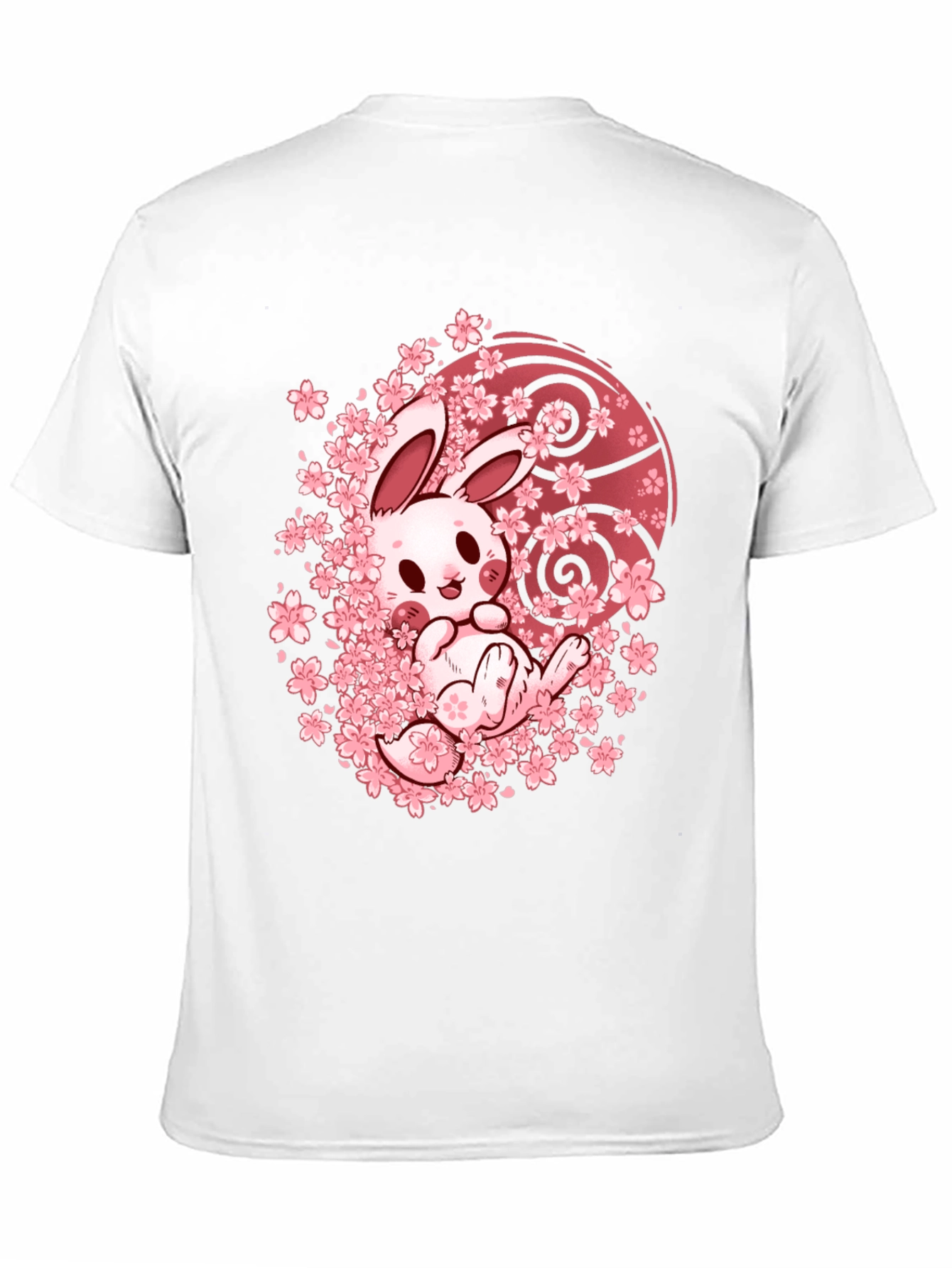 Bunny Sakura T-Shirt - Kawaii Japanese Design