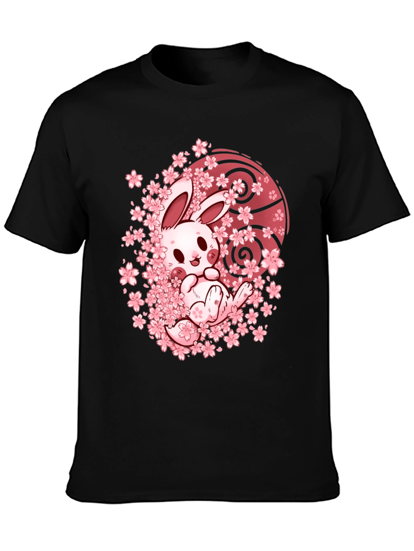 Bunny Sakura T-Shirt - Kawaii Japanese Design
