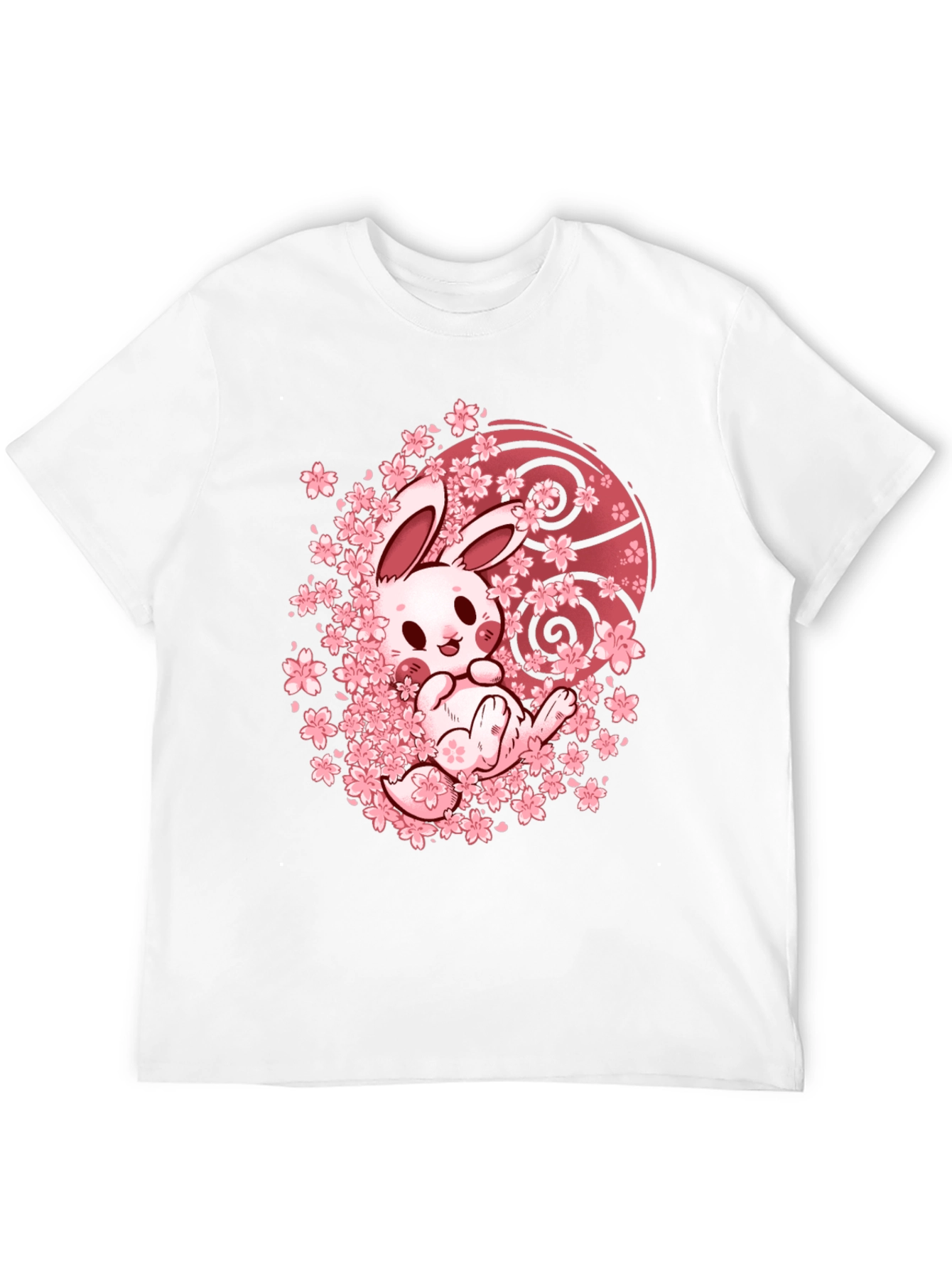 Bunny Sakura T-Shirt - Kawaii Japanese Design