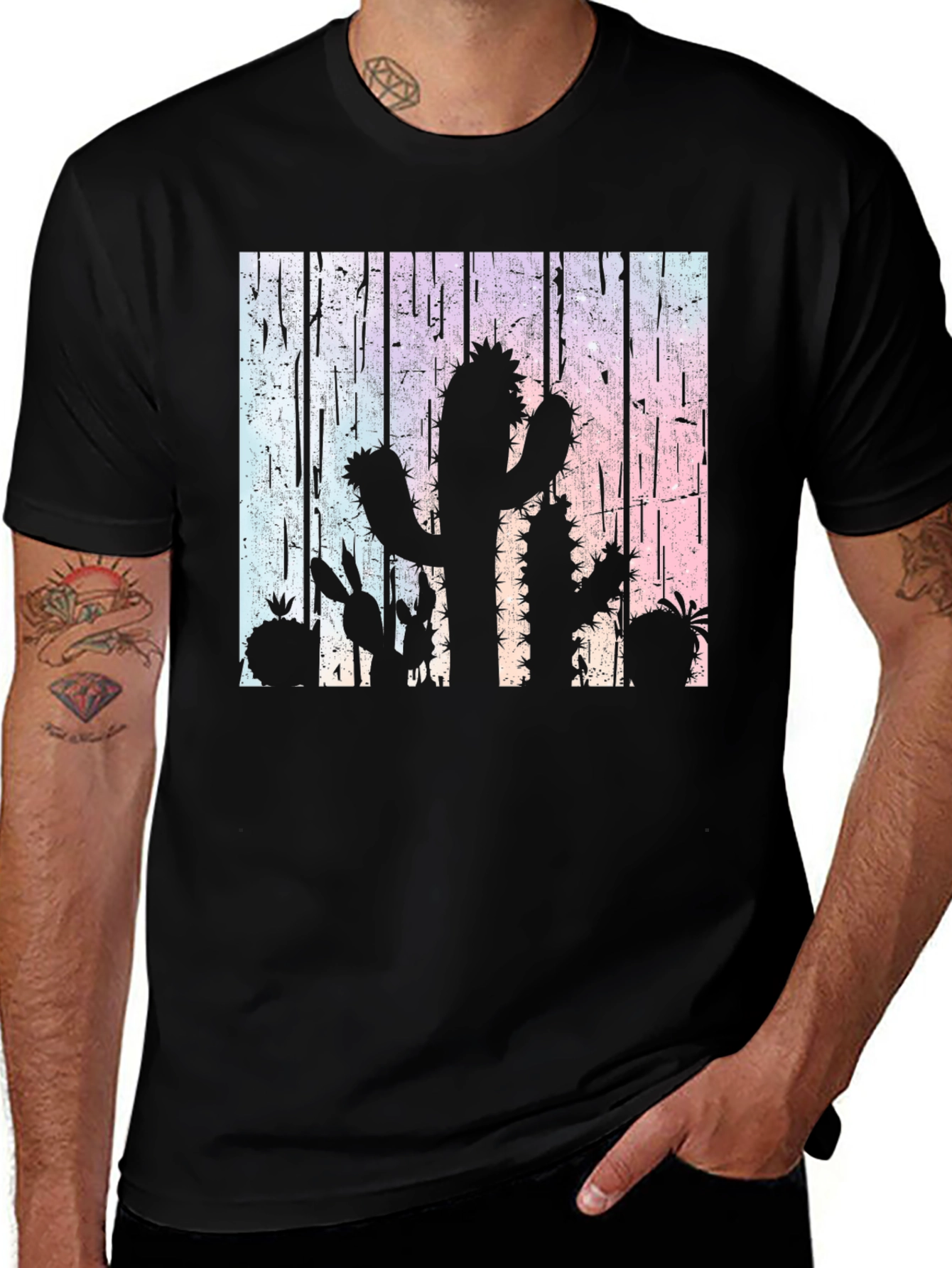 Cactus Silhouette Graphic Tee