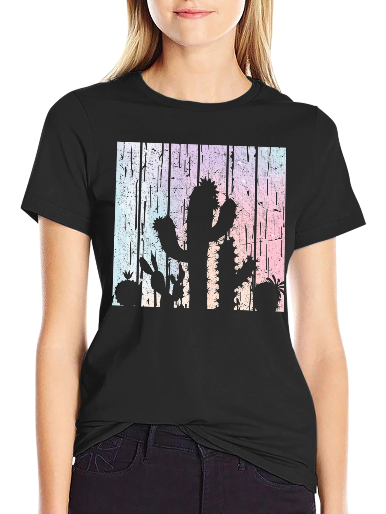 Cactus Silhouette Graphic Tee