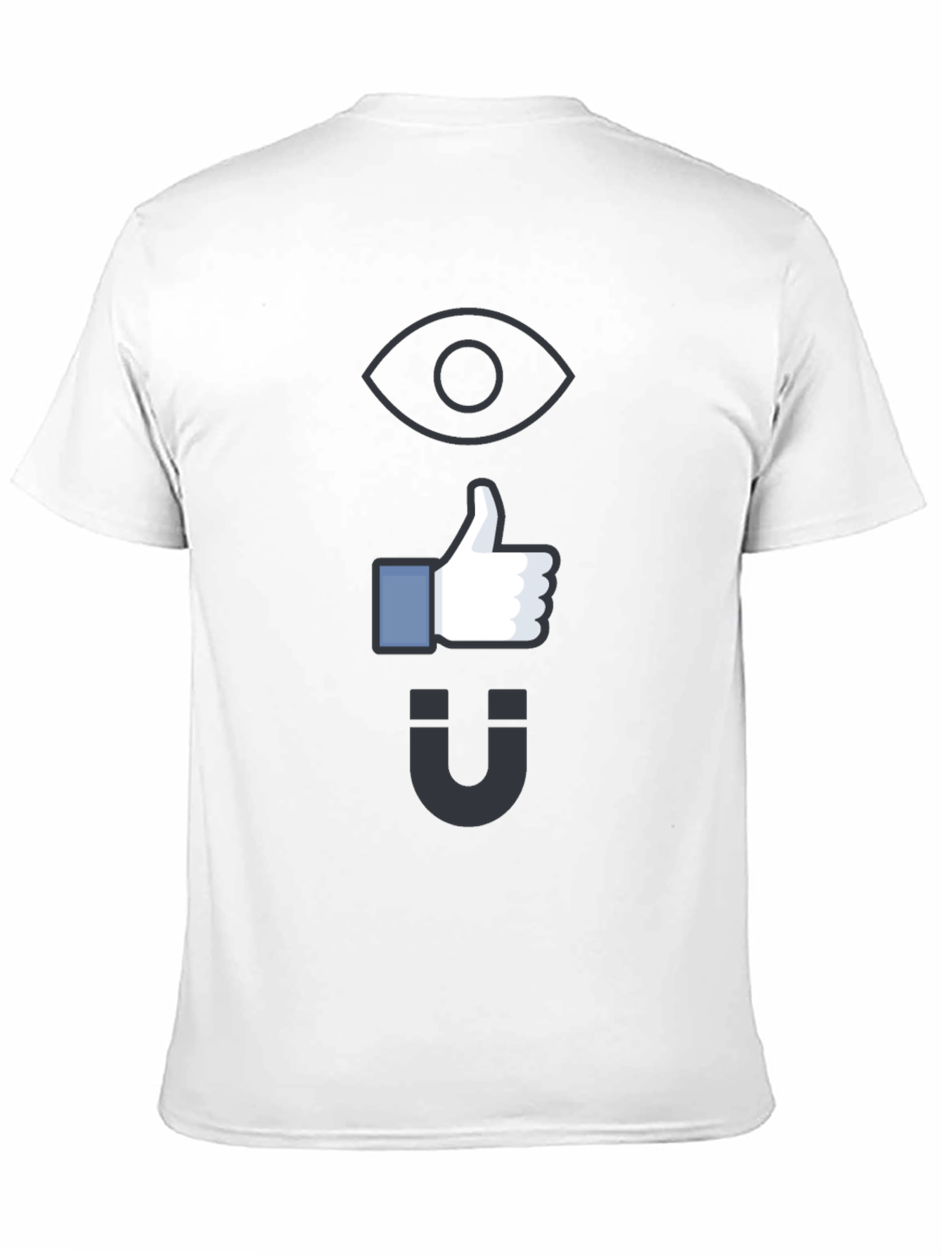 Eye Like Magnet Black Graphic Tee