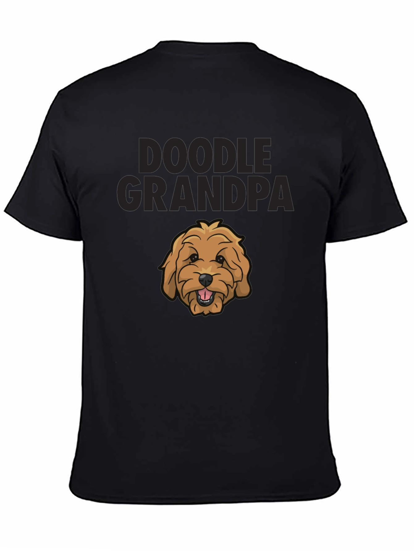 Doodle Grandpa T-Shirt Dog Lover Tee