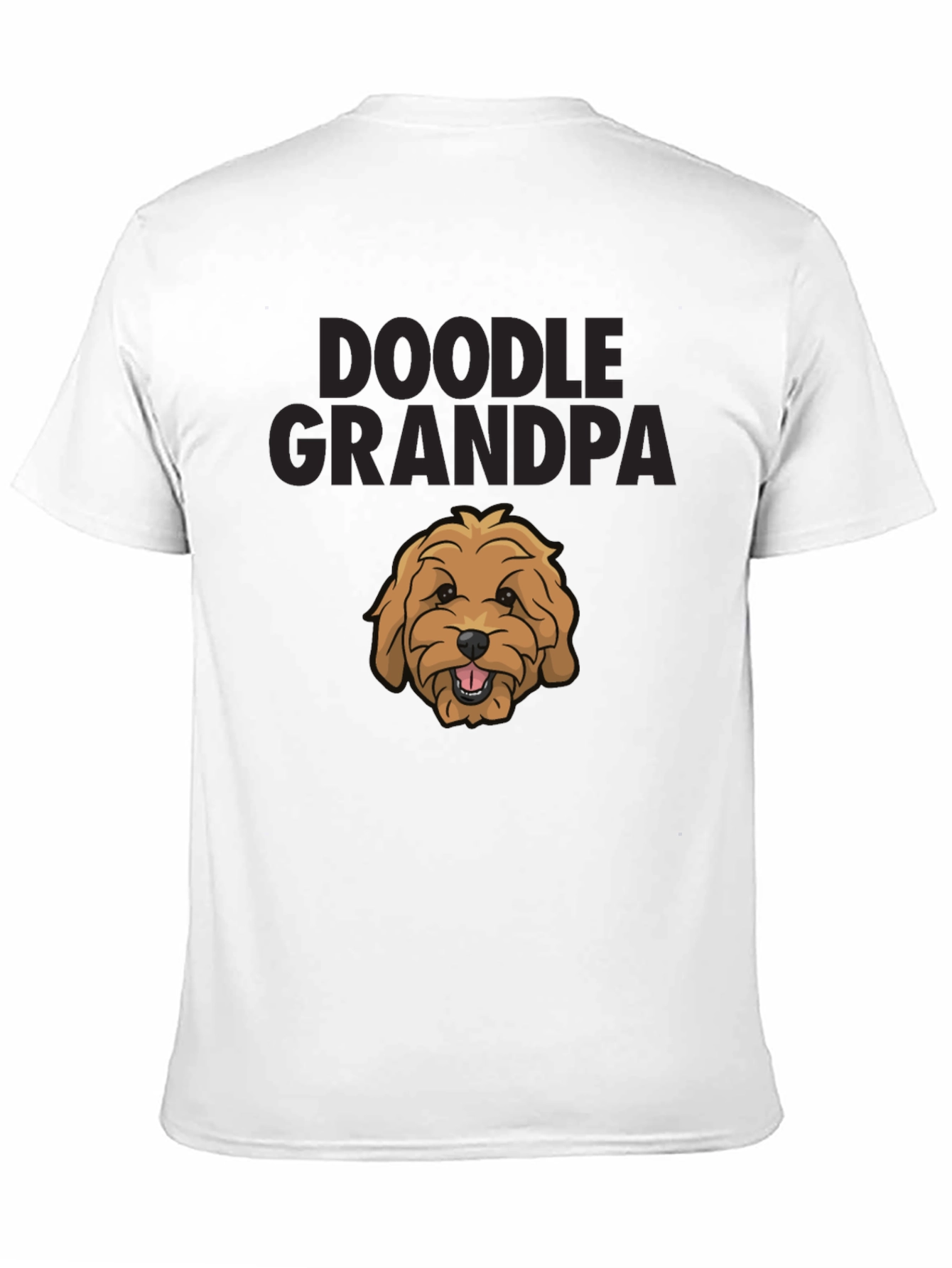 Doodle Grandpa T-Shirt Dog Lover Tee