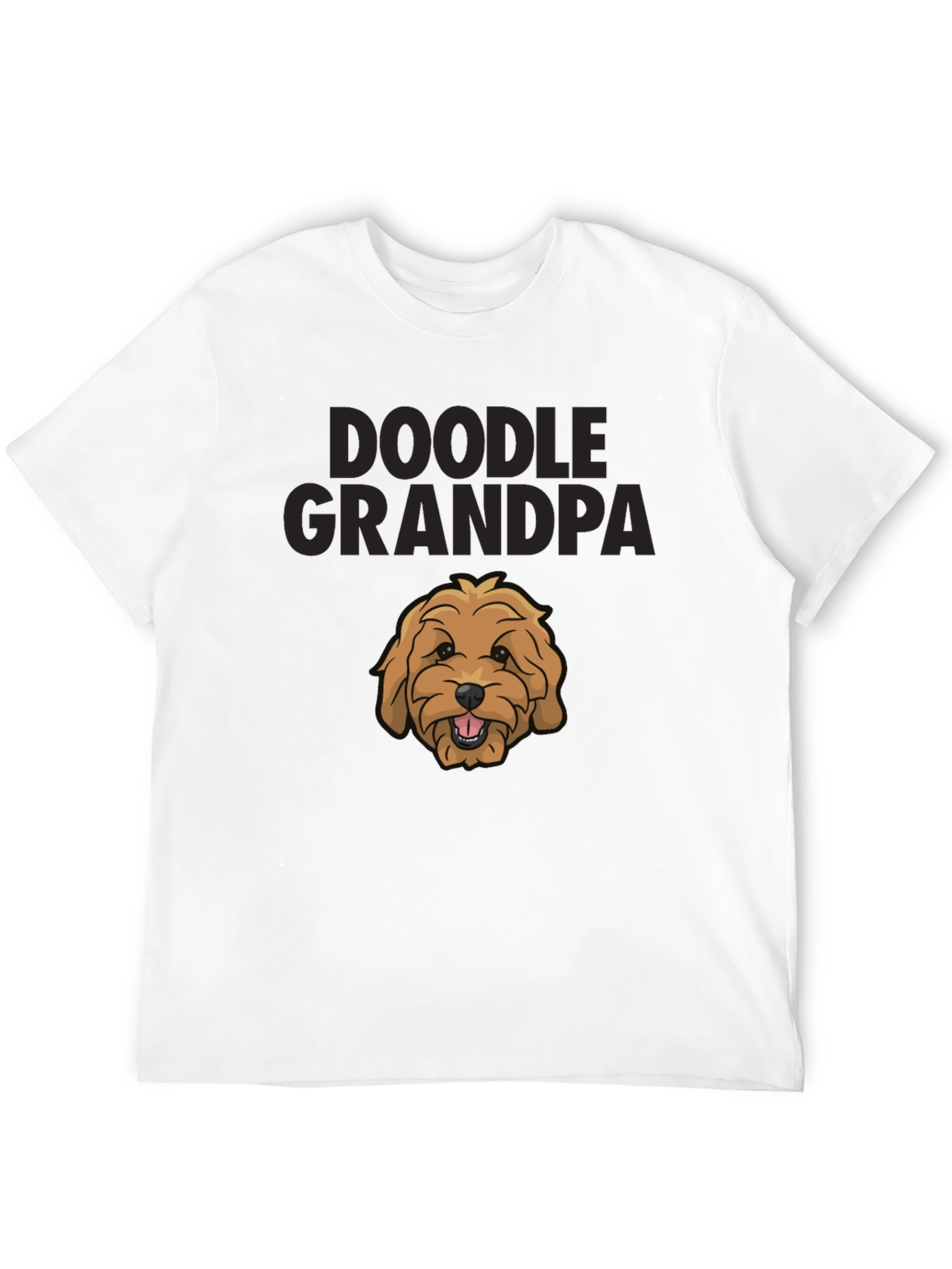 Doodle Grandpa T-Shirt Dog Lover Tee