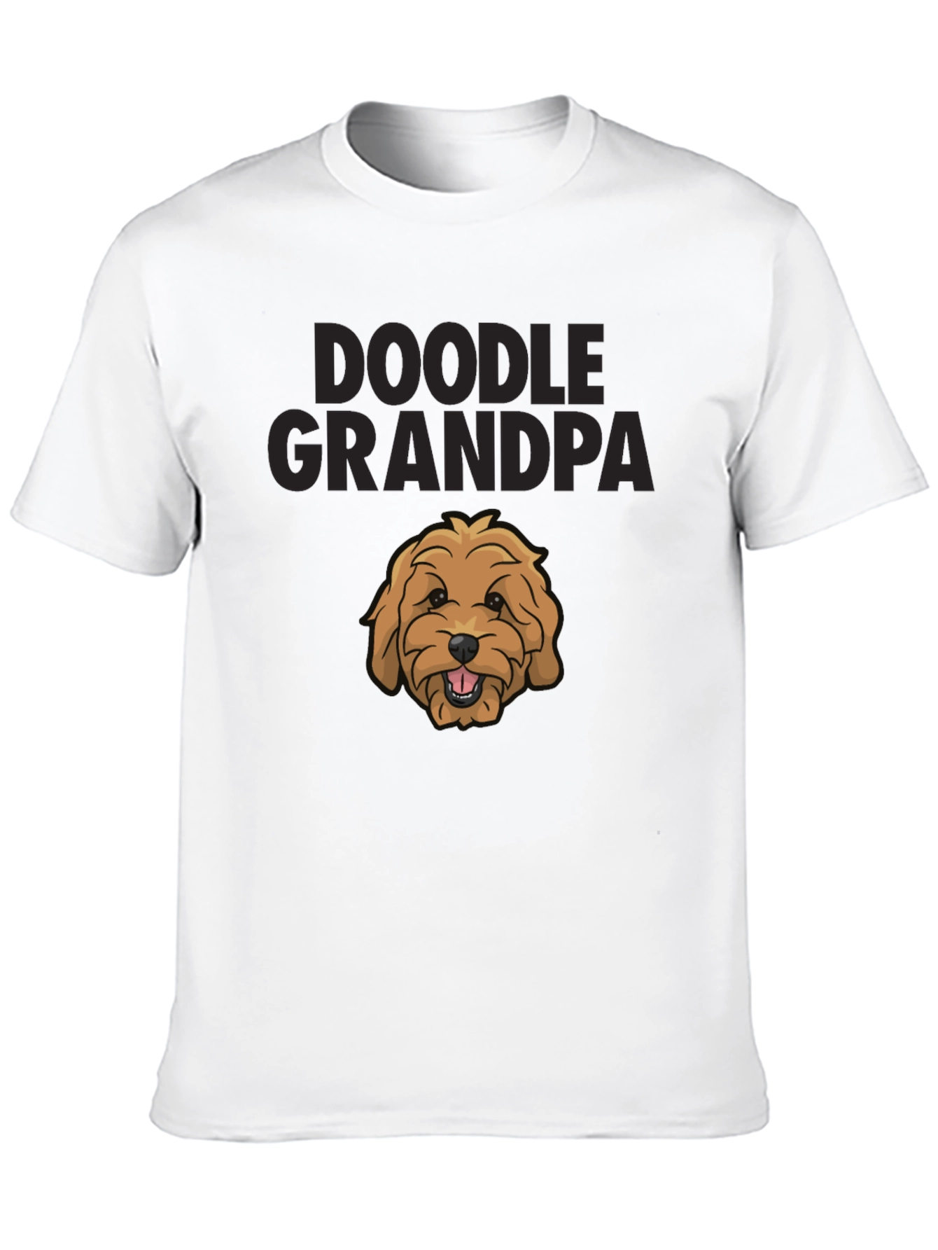 Doodle Grandpa T-Shirt Dog Lover Tee