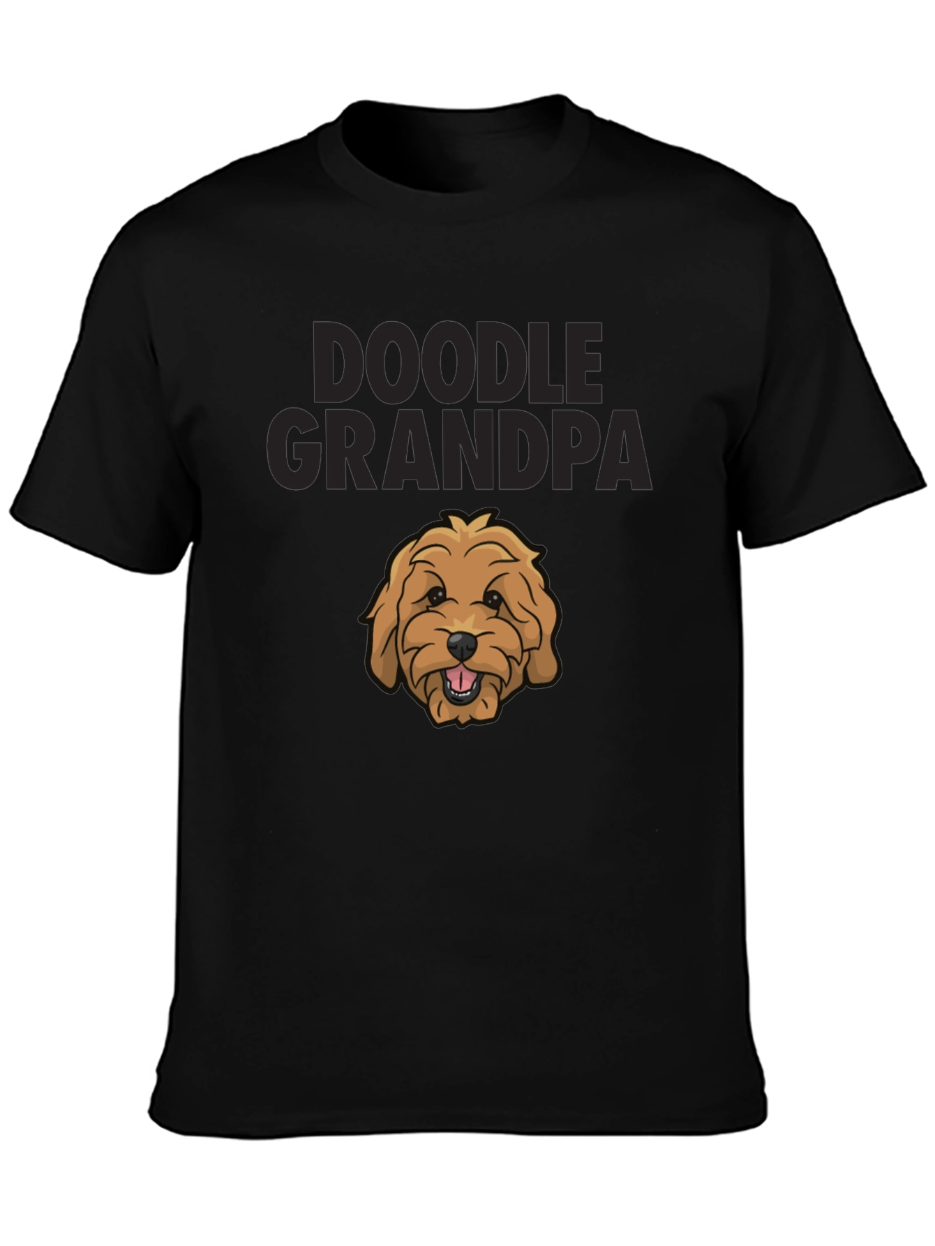 Doodle Grandpa T-Shirt Dog Lover Tee
