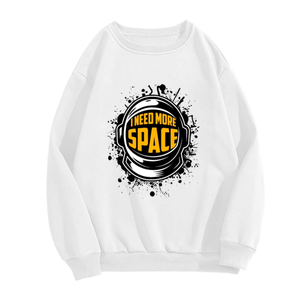 I NEED MORE SPACE - Astronaut Space Explorer Graphic ԲÁìÎÀÒÂ | Unisex Pullover Sweatshirt