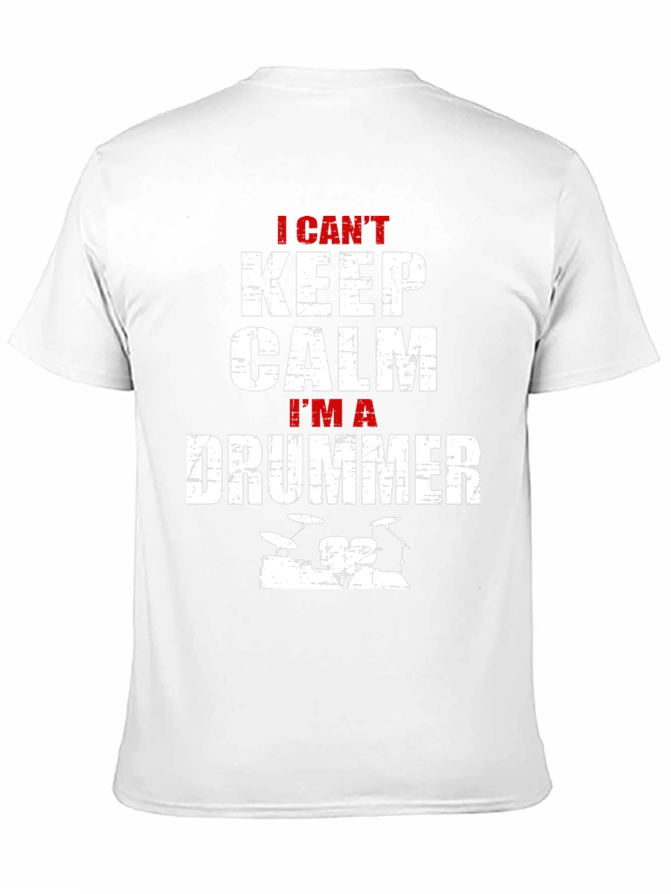 I Cant Keep Calm Im A Drummer T-Shirt